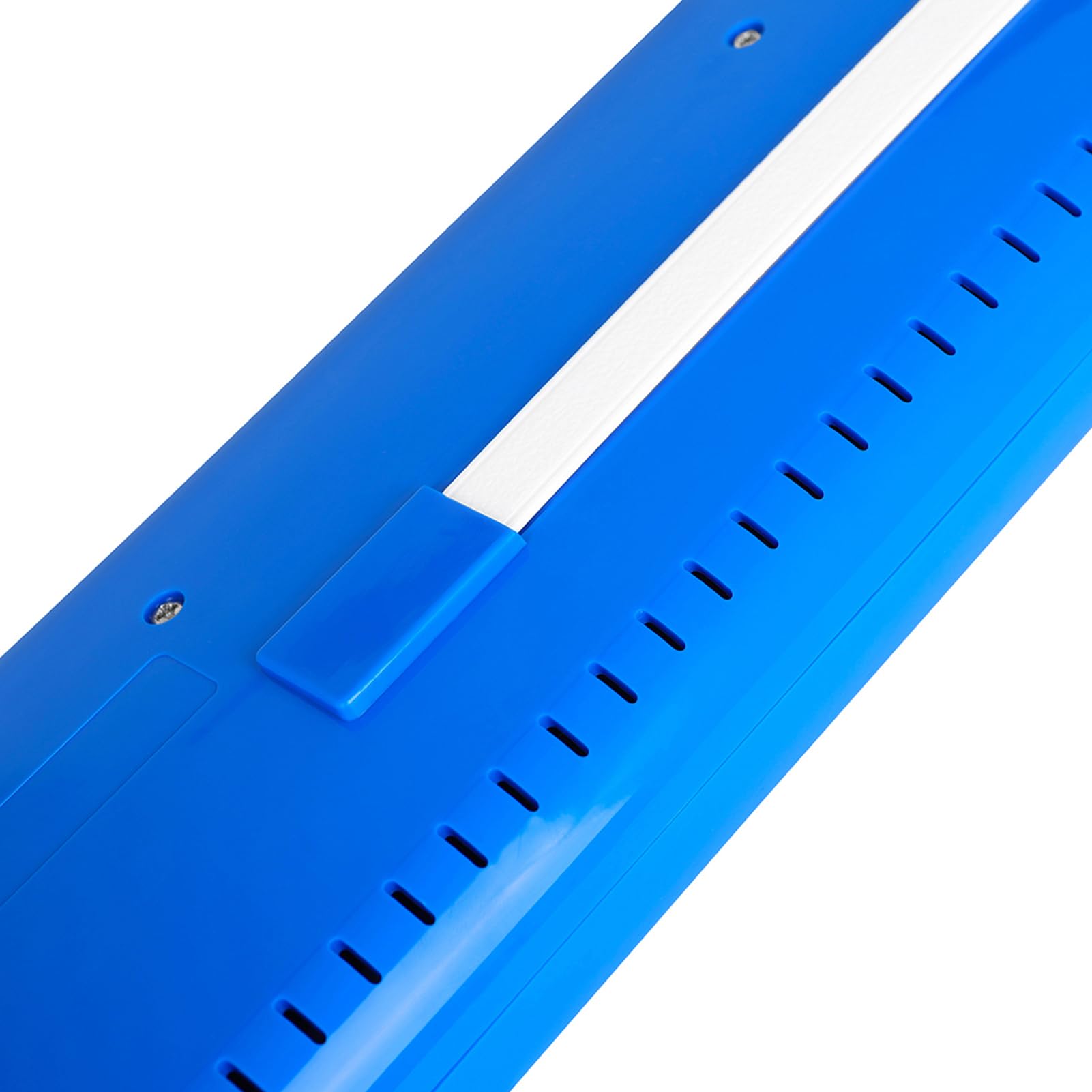 Naroote Mélodica 37 Touches, Clavier Air Piano à Double Tube avec Étui de Transport et Embouchures, Son Riche, Deux Options de Jeu, Instruments de Musique pour Enfants, Adultes (BLUE)
