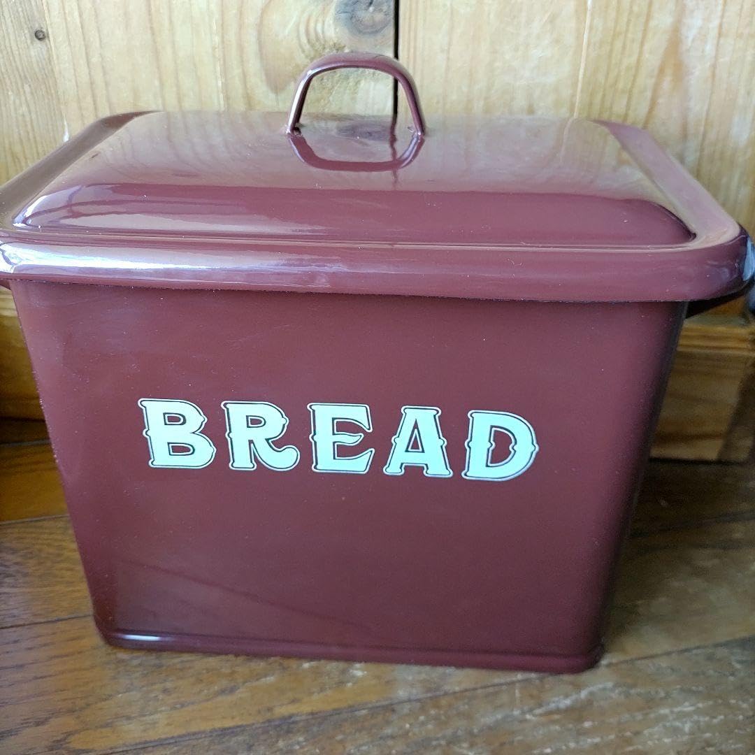 イマン 琺瑯ブレッドケース ブラウン