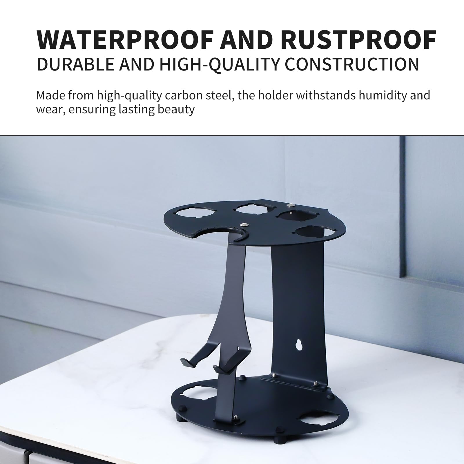 Soporte de pared para secador de pelo compatible con Airwrap