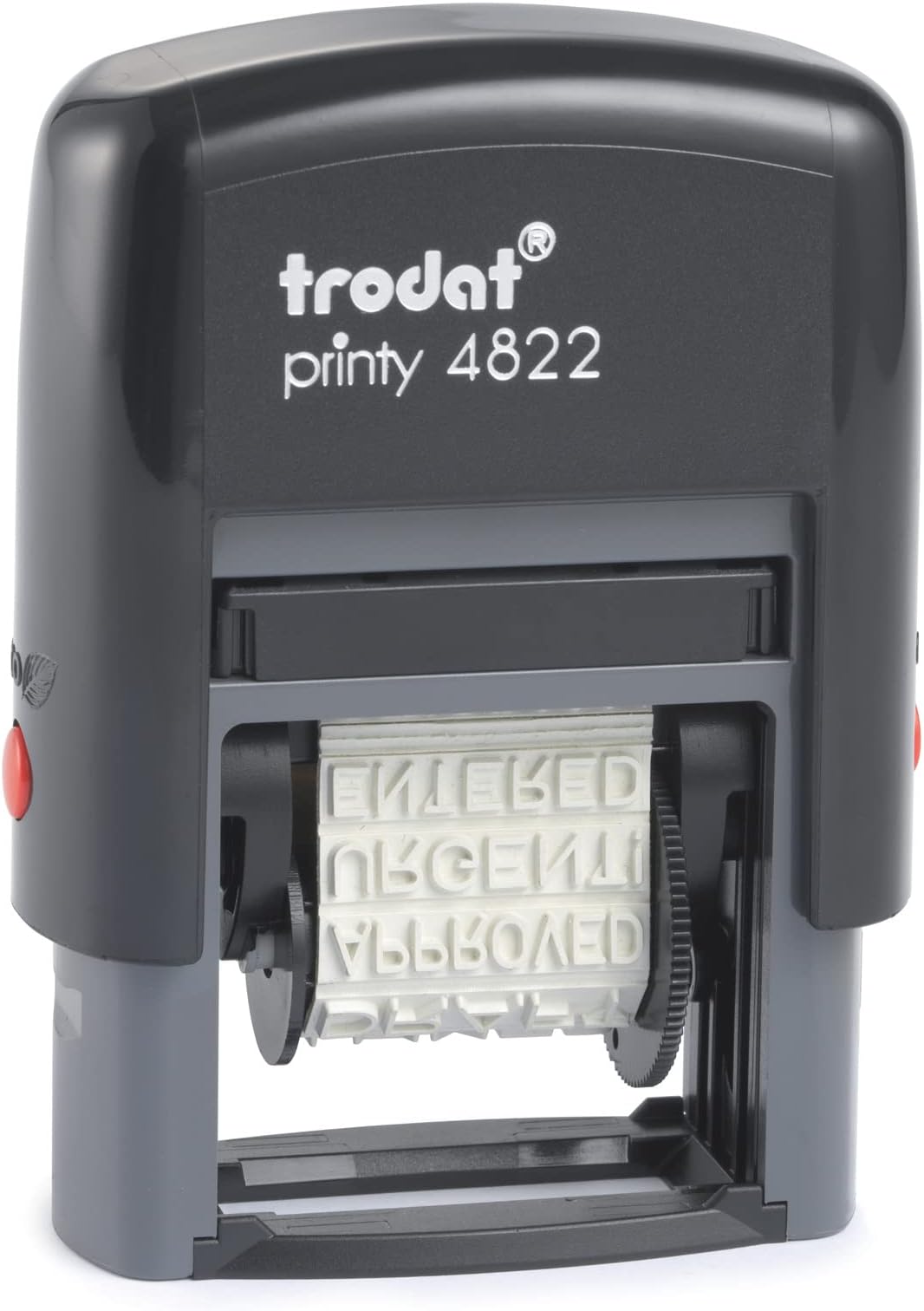 Trodat Printy Economy 12 Message Multi-Word Band Stamp, 4mm Print (4822)