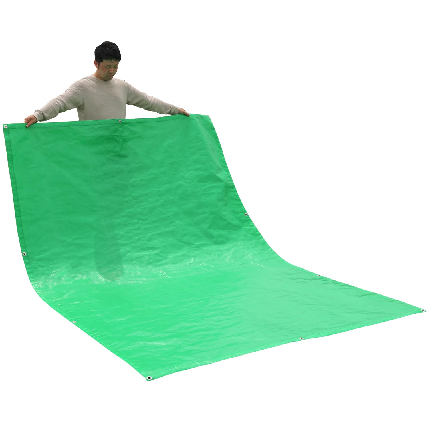 Astro 505-17 Blue Sheet, Green Sheet, Thick, 3000, 6.7 x 1.1 ft (1.9 x 2.8 m), Leisure Sheet, Vinyl Sheet, Curing Sheet, Ground Sheet, Polyethylene, Laminated Sheet, Disaster Prevention, First Aid,