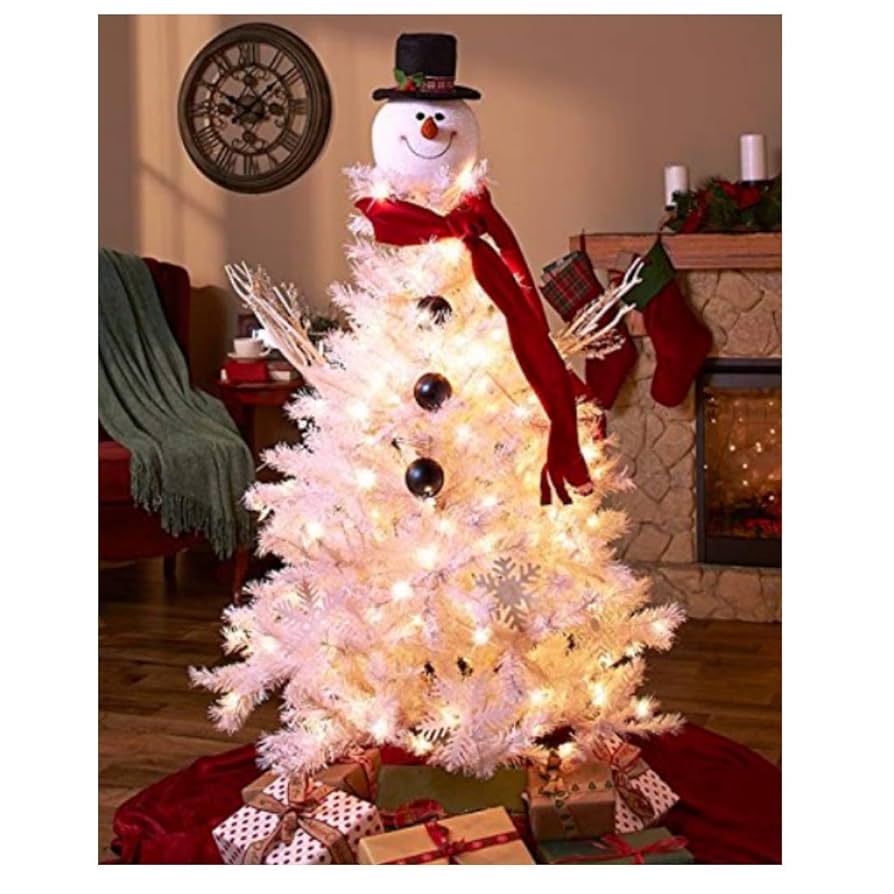 ★クリスマス　ツリートップ　スノーマン★ クリスマスツリー オーナメント ツリートップ サンタクロース