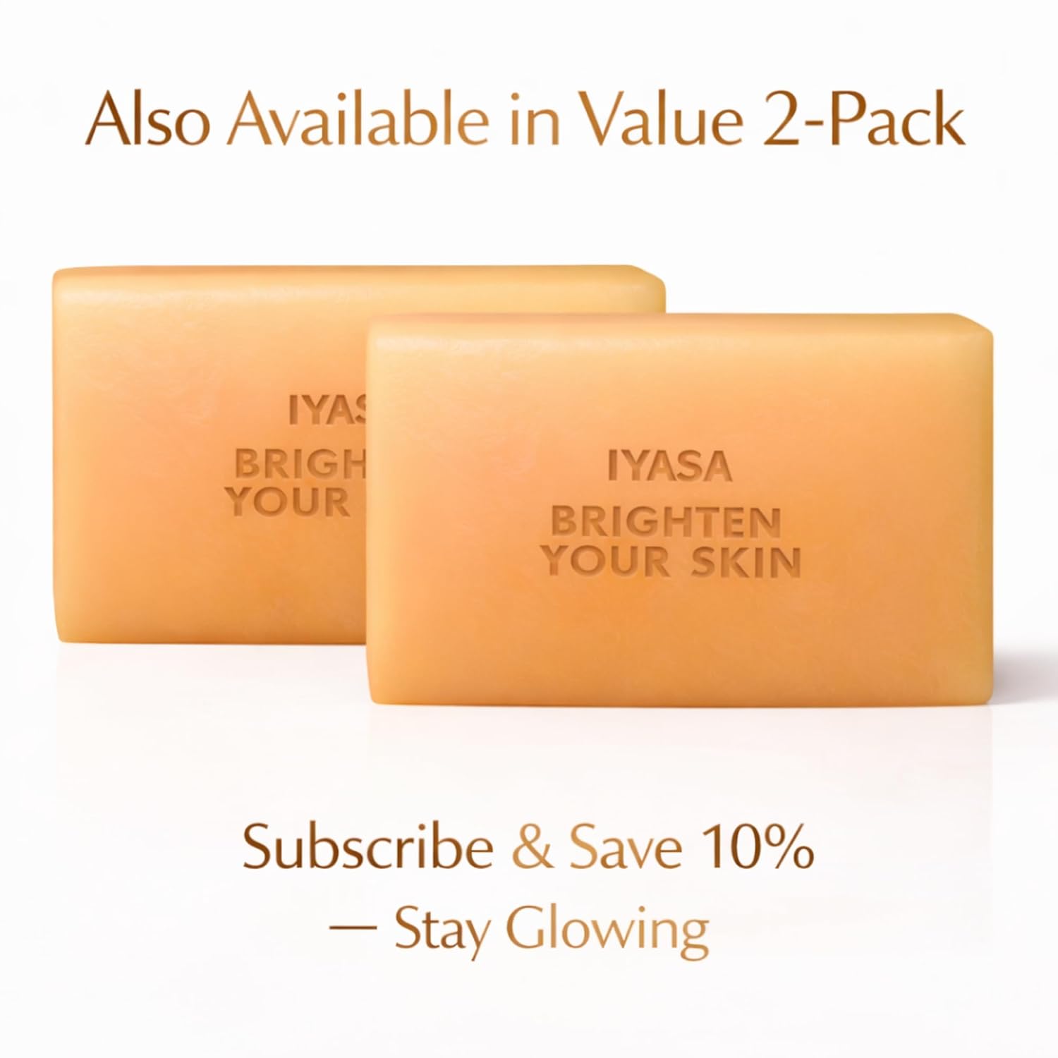 IYASA Kojic Acid Soap for Dark Spots – Turmeric Brightening Bar with Vitamin C, Retinol & Shea Butter | Evens Tone & Fades Hyperpigmentation | SGS-Tested, Steroid-Free (2 Pack) - Image 9