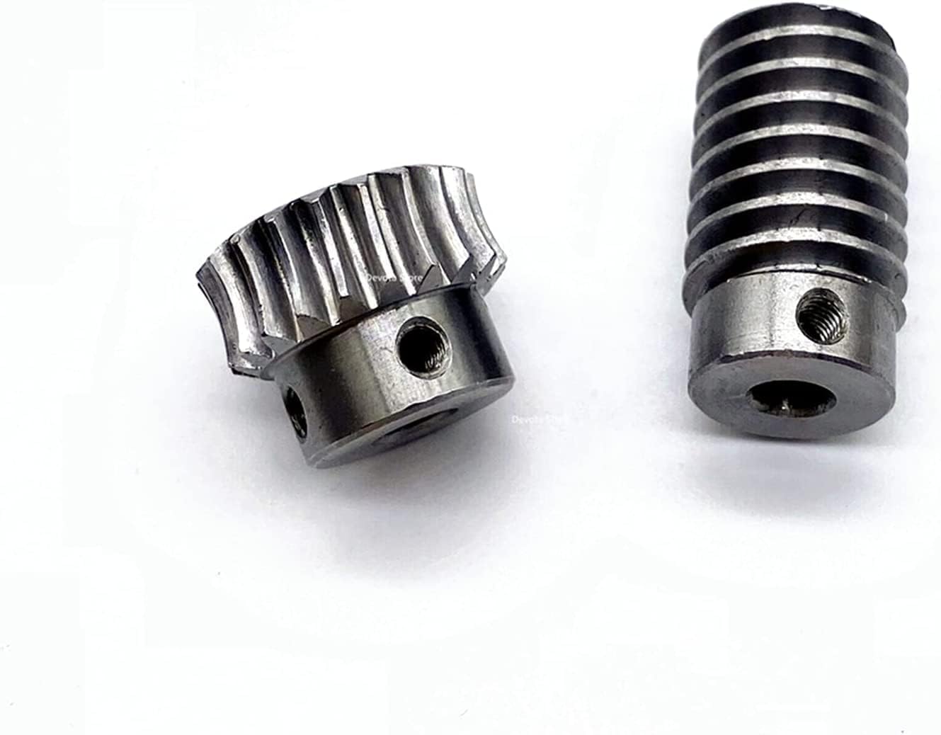 Bürstenloser Motor Motorritzel,Zahnräder,Motorritzel Zahngetriebe Motorritzel 0,5M Schneckengetriebe 1:20/30/40/50 Geschwindigkeitsverhältnis 40cr Präzisionsschnecke 4/5/6MM(0.5m 25t 5mm)