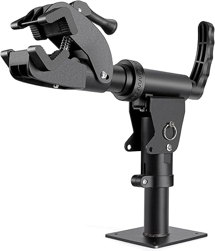 CHEPARK Soporte de reparación de bicicletas (máximo 88 libras) – Soporte de bicicleta de montaje en banco – Soporte de reparación de bicicletas E,