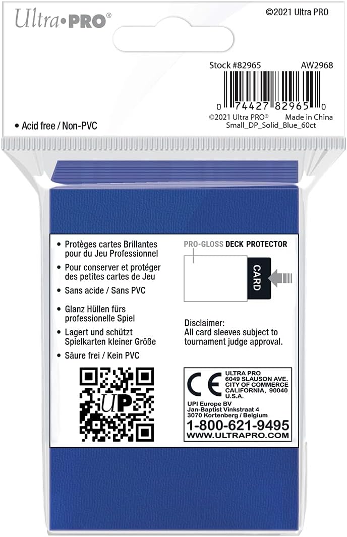 Deck Protectors Solid - Small Size - Blue