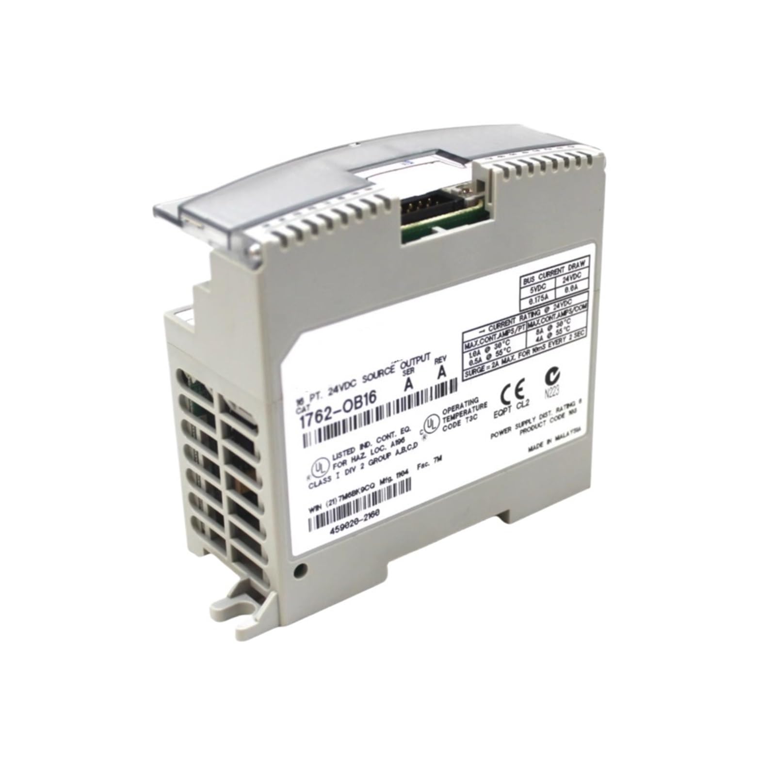 Módulo de salida digital extendida 1762-OB16 transistores controlador PLC 2