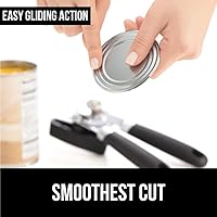 Vista 6 de Gorilla Grip Juego de mortero y mortero y abrelatas manual, mortero y mano de mortero con capacidad para 4 tazas, abrelatas incluye abridor