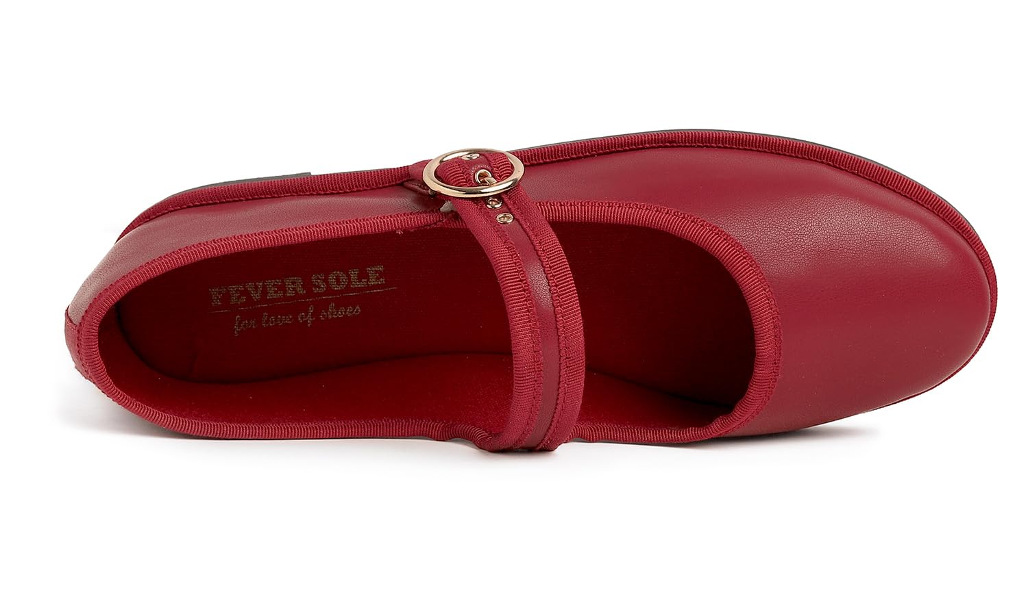 Feversole Women's Soft Breathable Mary Jane ，Mujer Zapatillas Merceditas De Satén Mary Jane