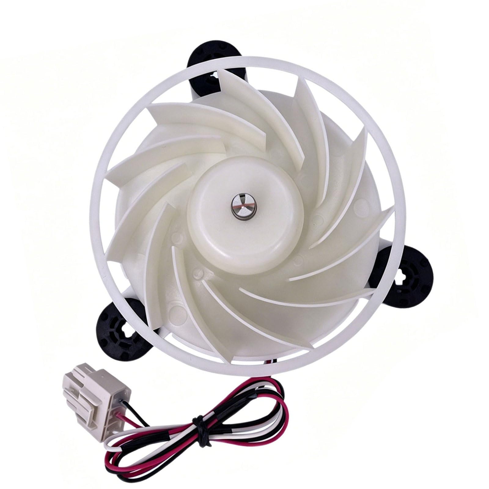 Oxxggkao Refrigerator Cooling Fan Motor 12V 2.5W 1870RPM Replacement for ZWF-32-120 W29-23 Fridge Accessories Refrigerator Evaporator Assembly