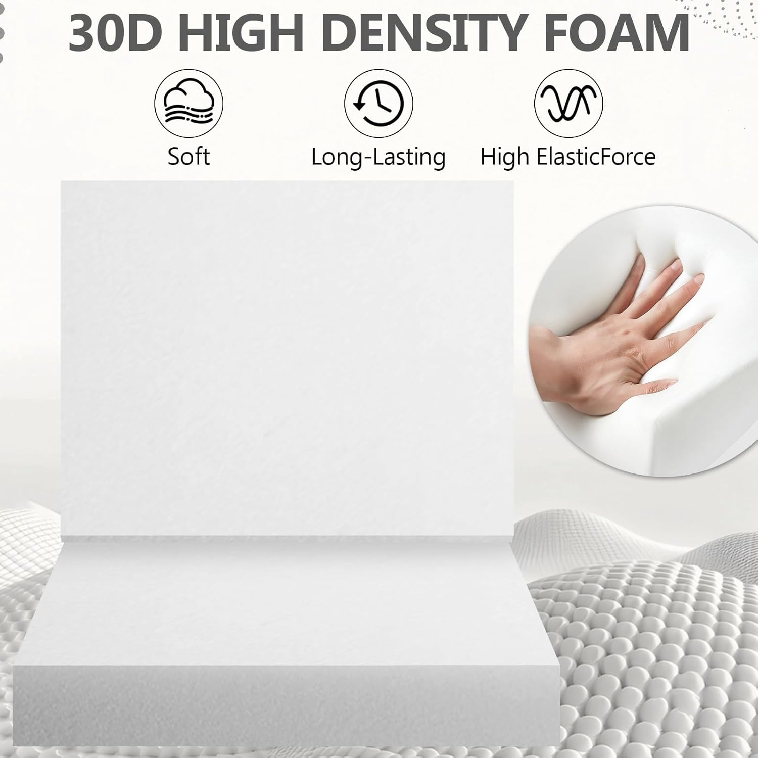 4 Pcs Chaise Lounge Cushions Outdoor, 72 x 21 x 4 Inch Lounge Chair Cushions for Outdoor Furniture - Waterproof Lounge Patio Replacement Cushion, 4In Fade-Resistant ThickPatio Chaise Lounge Cushion