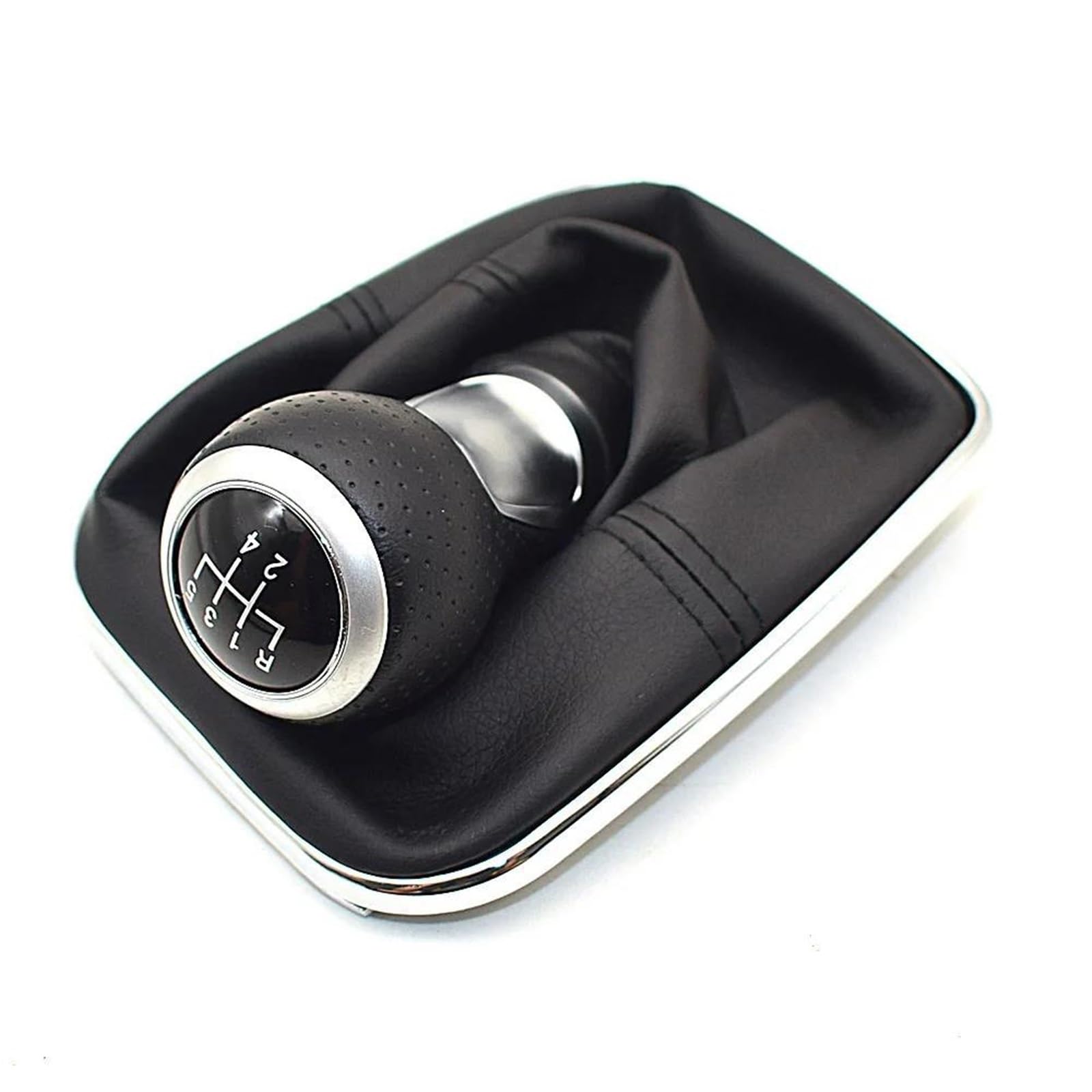 Fhuwaz 5 Speed - Y Car Gear Knob For 1999-2004 Golf 4 Iv Mk4 Gti R32 Bora Jetta Mt 12Mm 5/6 Speed Car Gear Shift Knob Lever Shifter Gaitor Boot(5 Speed-Y)