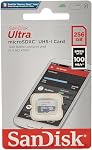 Sandisk Ultra MicroSDHC UHS-I Card 256GB