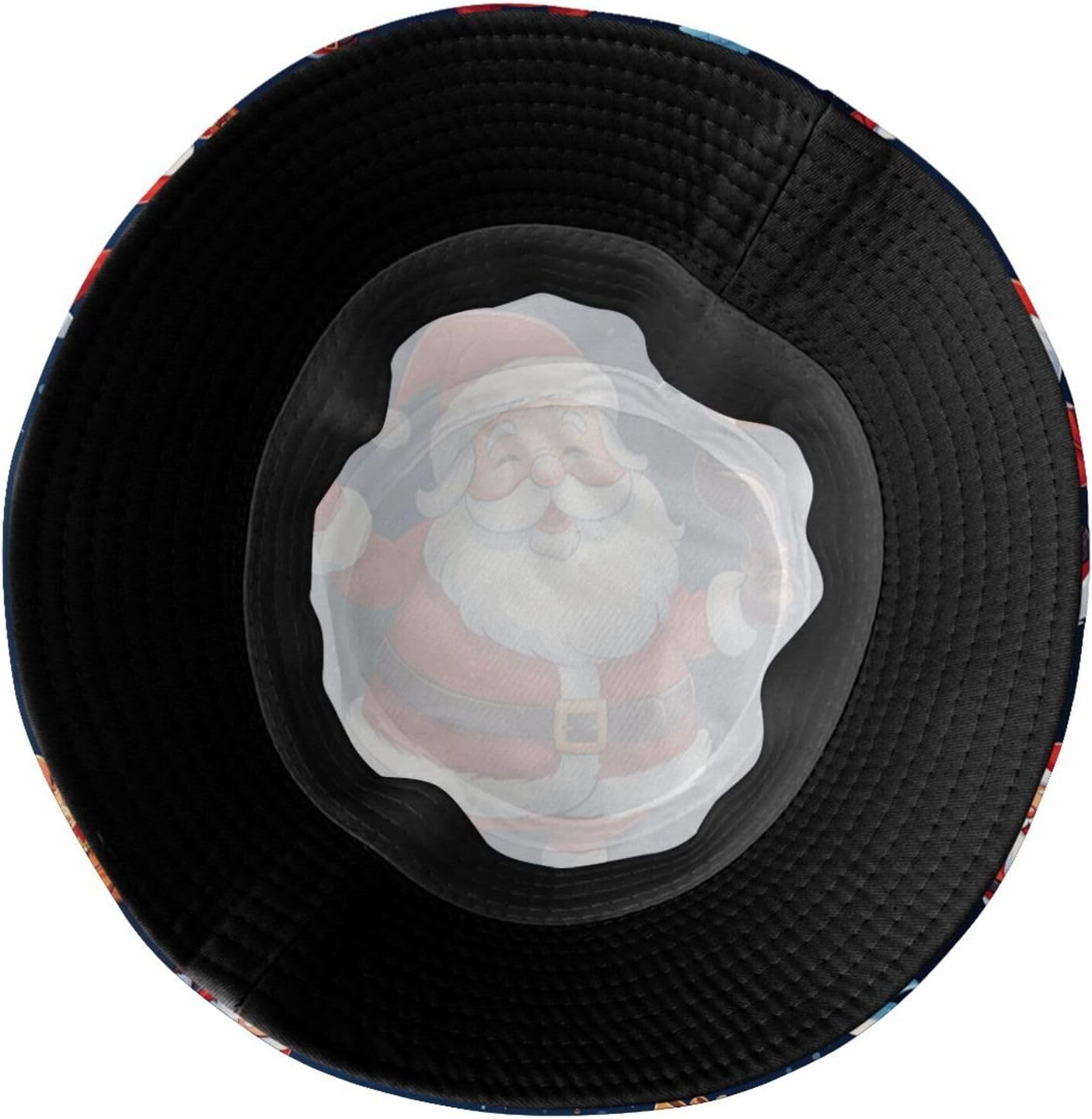 Christmas Bucket Hat for Men Women, Funny Unisex Xmas Holiday Bucket Hat Packable Outdoor Fisherman Cap - Image 5