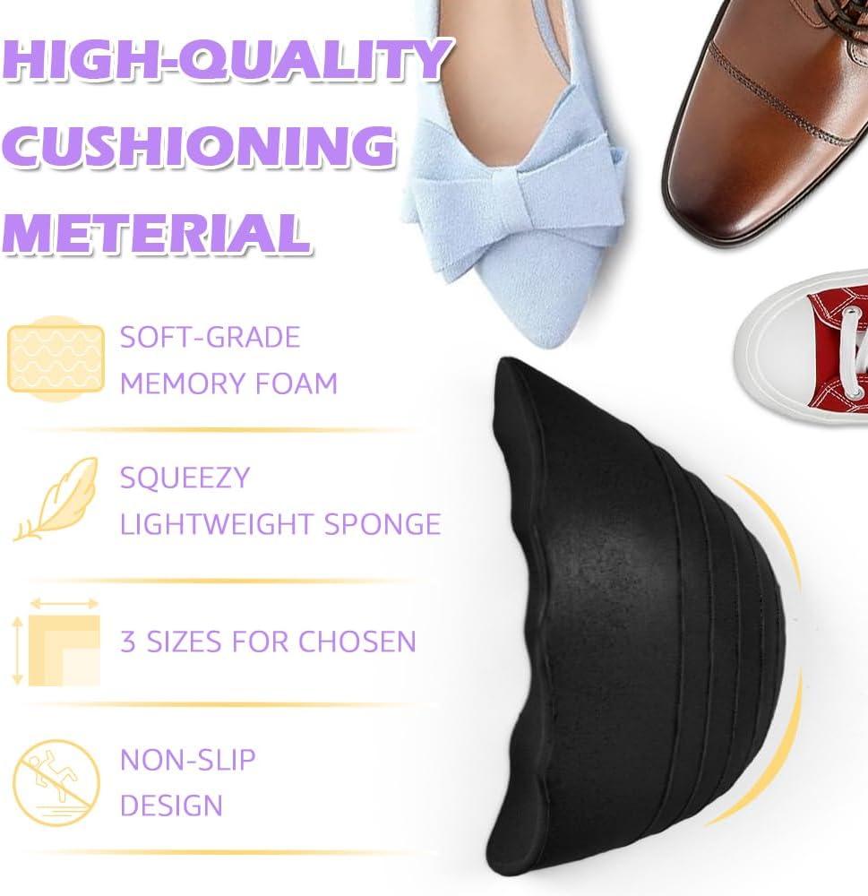 Memory Foam Toe Fillers For Shoes That Are Too Big Pedimend™ 2x