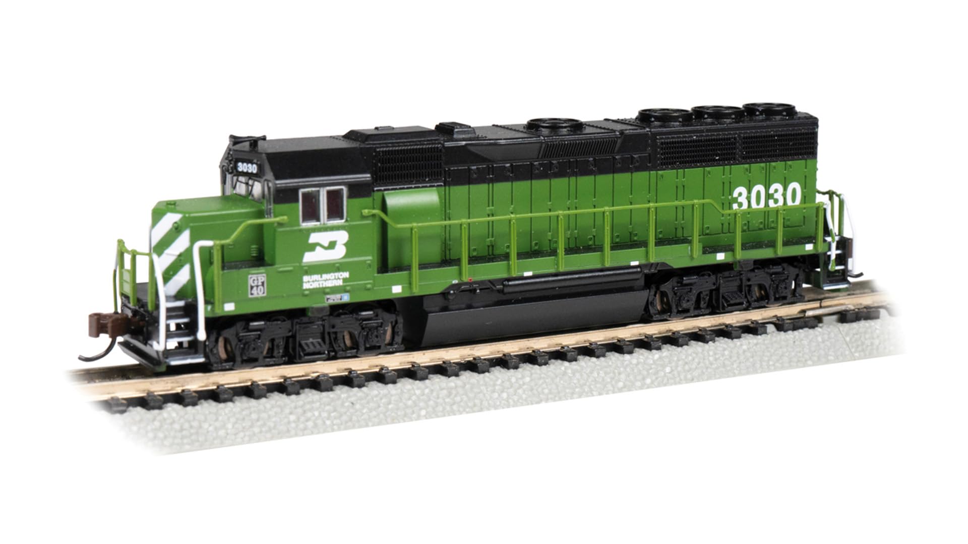 Locomotive GP40 Econami DCC Sound Value Bachmann Trains N Burlington Northern sonore