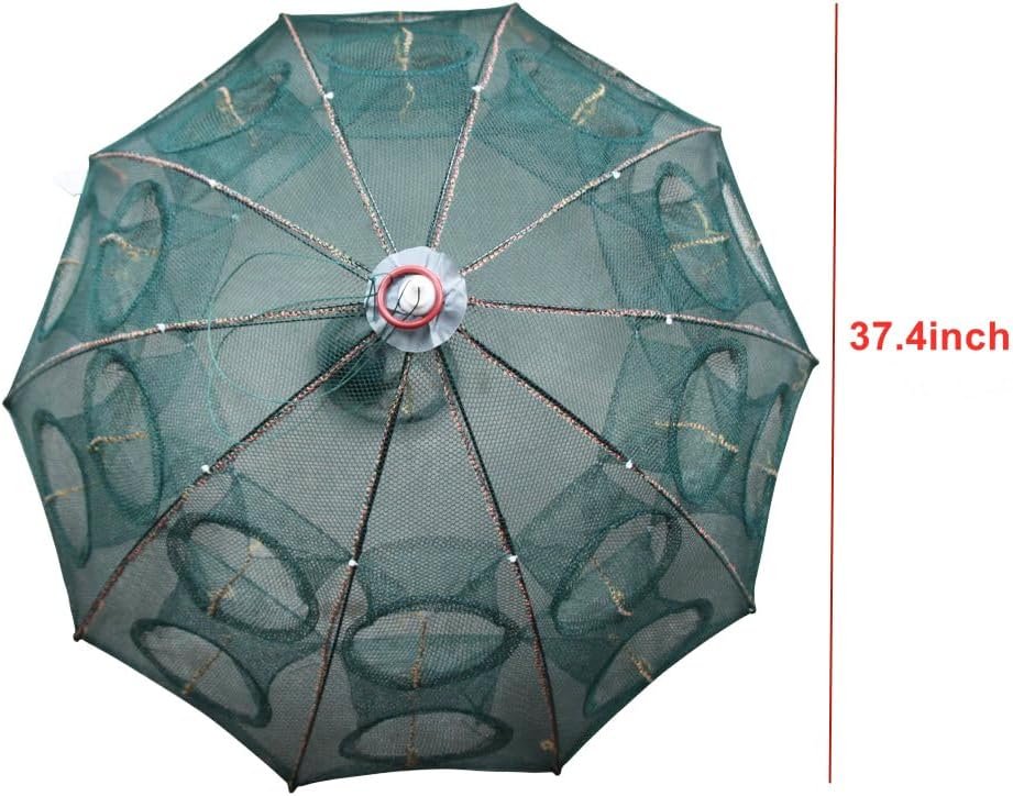 Foldable Fishing Bait Trap Cast Net Cage Cast Dip Cage image 2