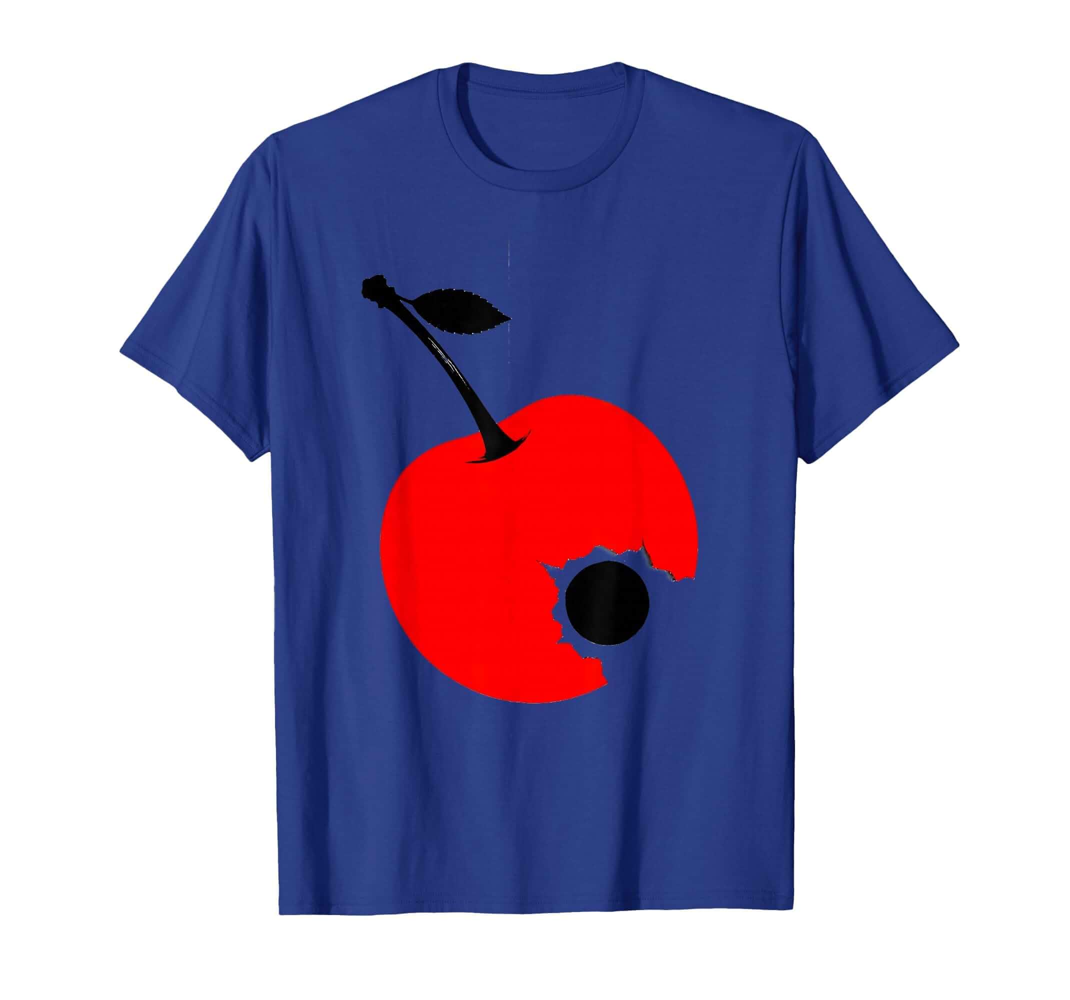 Cherry Silhouette Cute Baby Tee Aesthetic T-Shirt