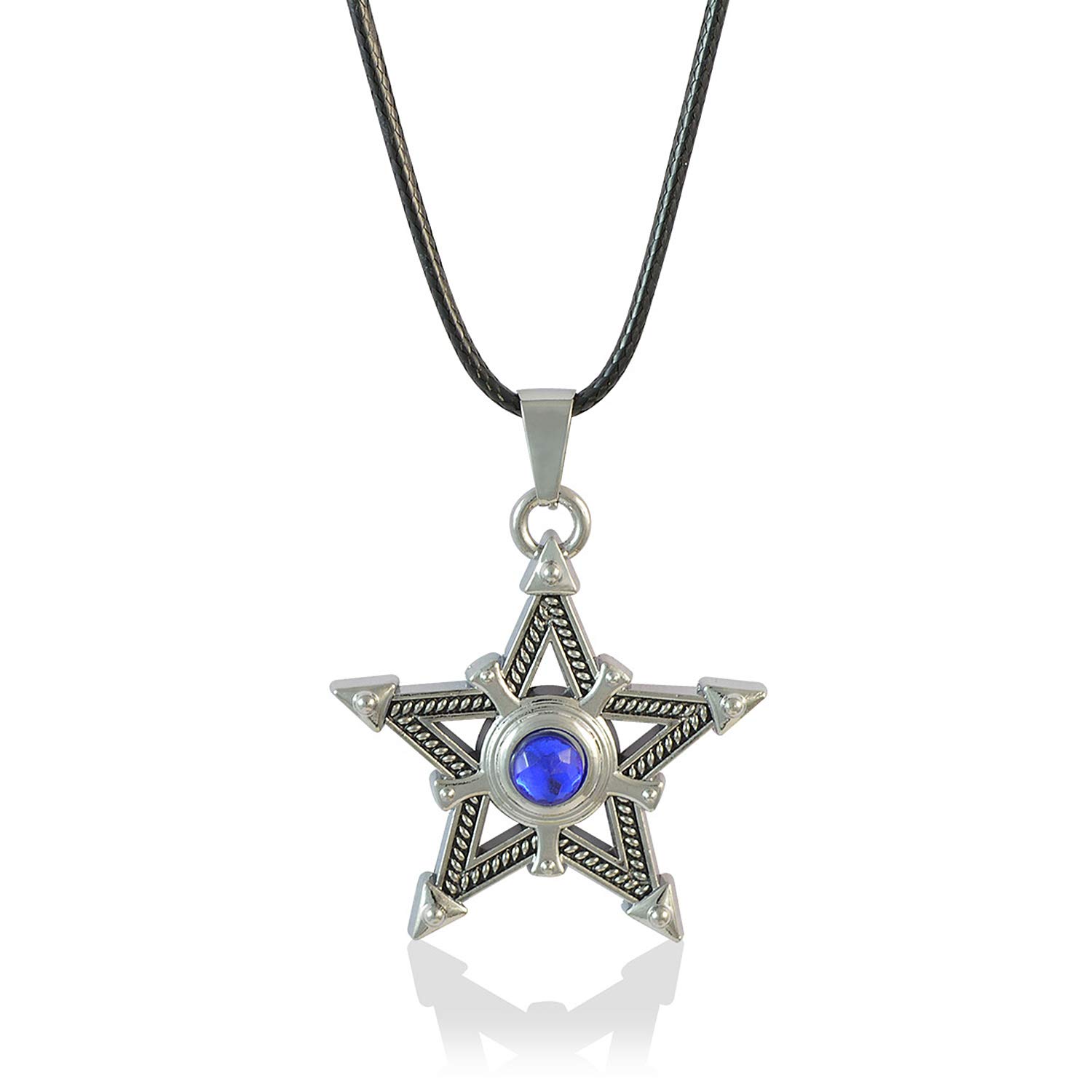 Sarah Star with Blue Faux Stone Blue Color Pendant Necklace for Men::Boys (B00WSRNF50) Amazon Price History, Amazon Price Tracker