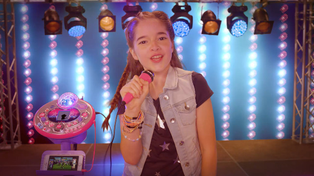 Amazon.com: VTech Kidi Star Karaoke Machine (Pink/Purple) : Toys
