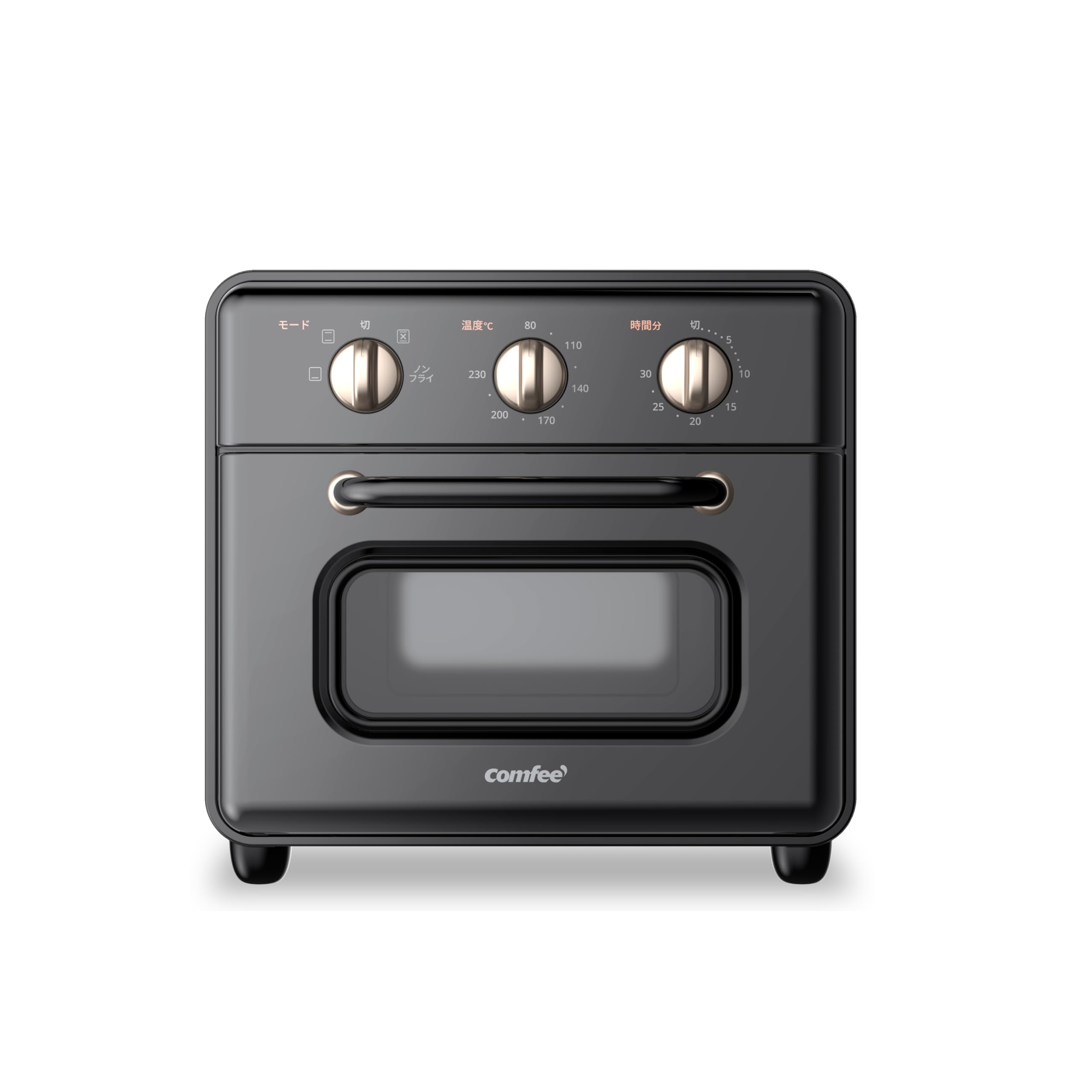 comfee コンベクションオーブントースター CF-DE109-BK 新品 Amazon | Comfee ' コンベクションオーブントースター 10L トースト2枚
