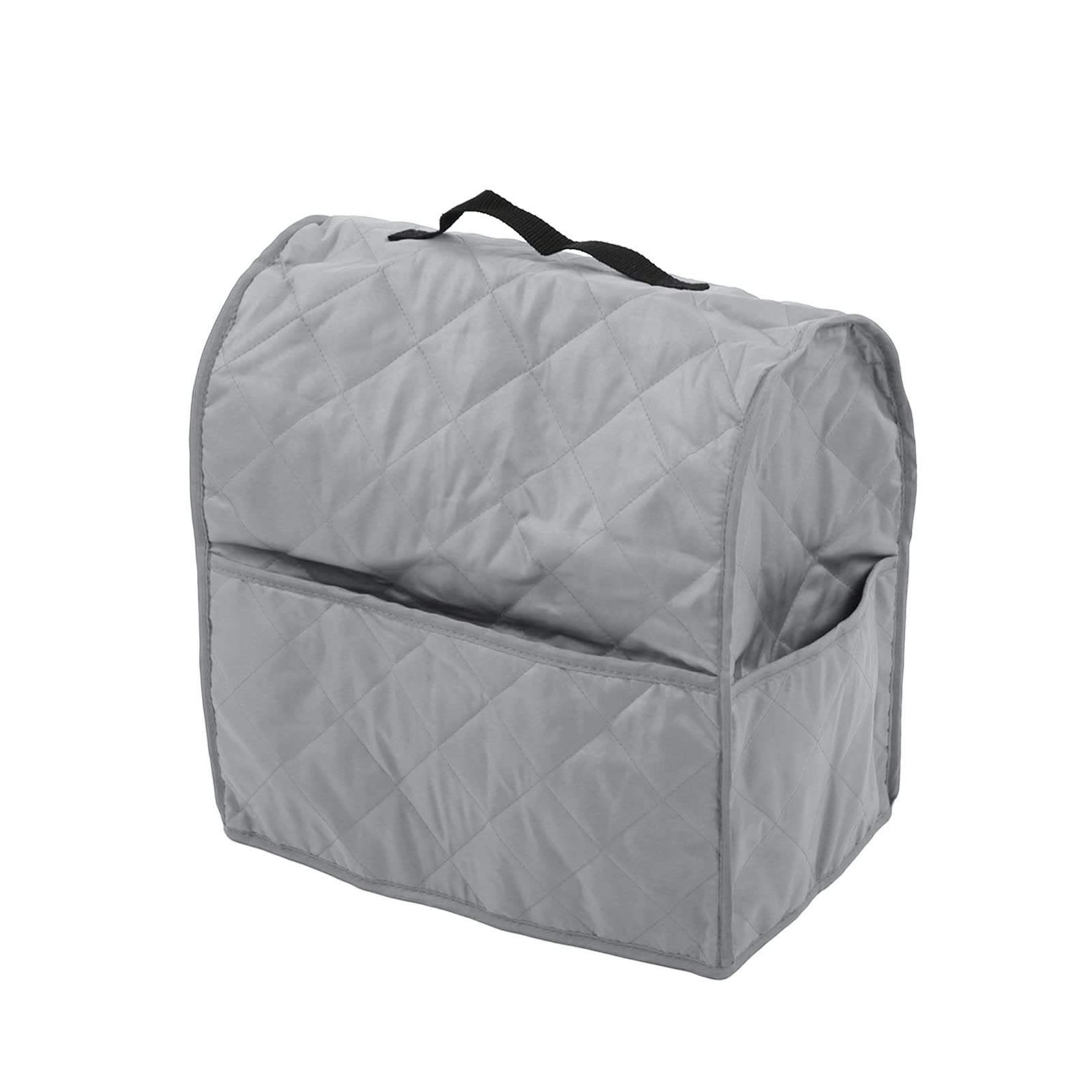 Kitchen Mixer Cover, Anti Dirt Anti Scratches Kitchen Food Dust Cover with Top Handle Dust Cover for Kitchen Stand Mixer (Grey)