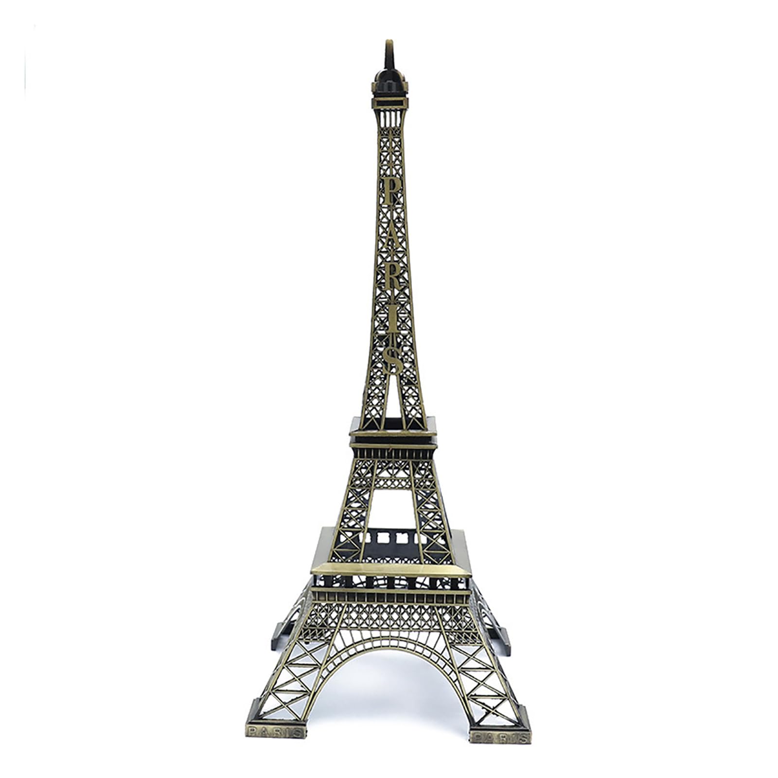 Tour Eiffel en métal 38 cm : statue de décoration maison et souvenir de Paris