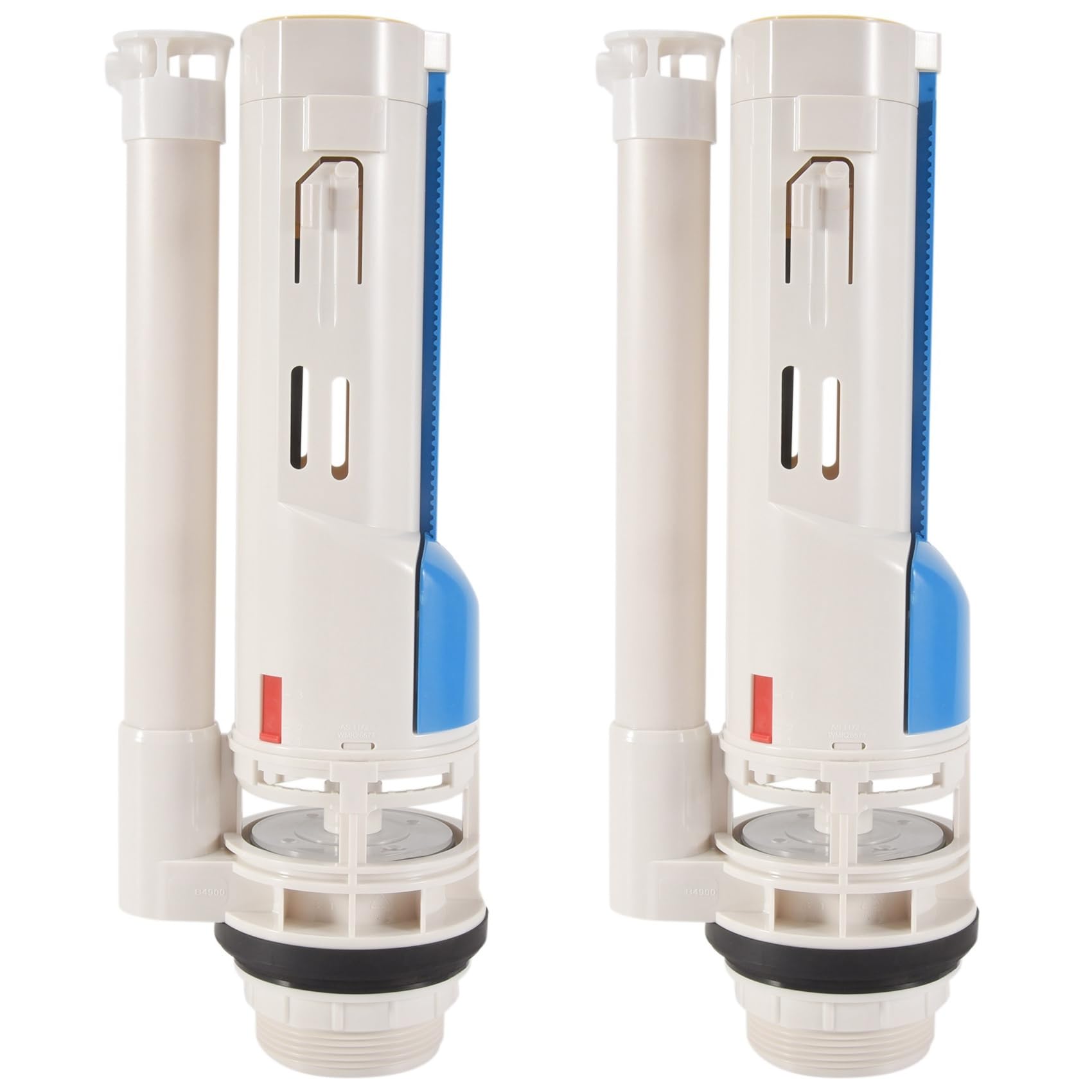 Hndhbfgrt 2X Split Toilet Drain Valve Two-Button Toilet Water Outlet Valve Dual Flush Fill Water Tank Accessories