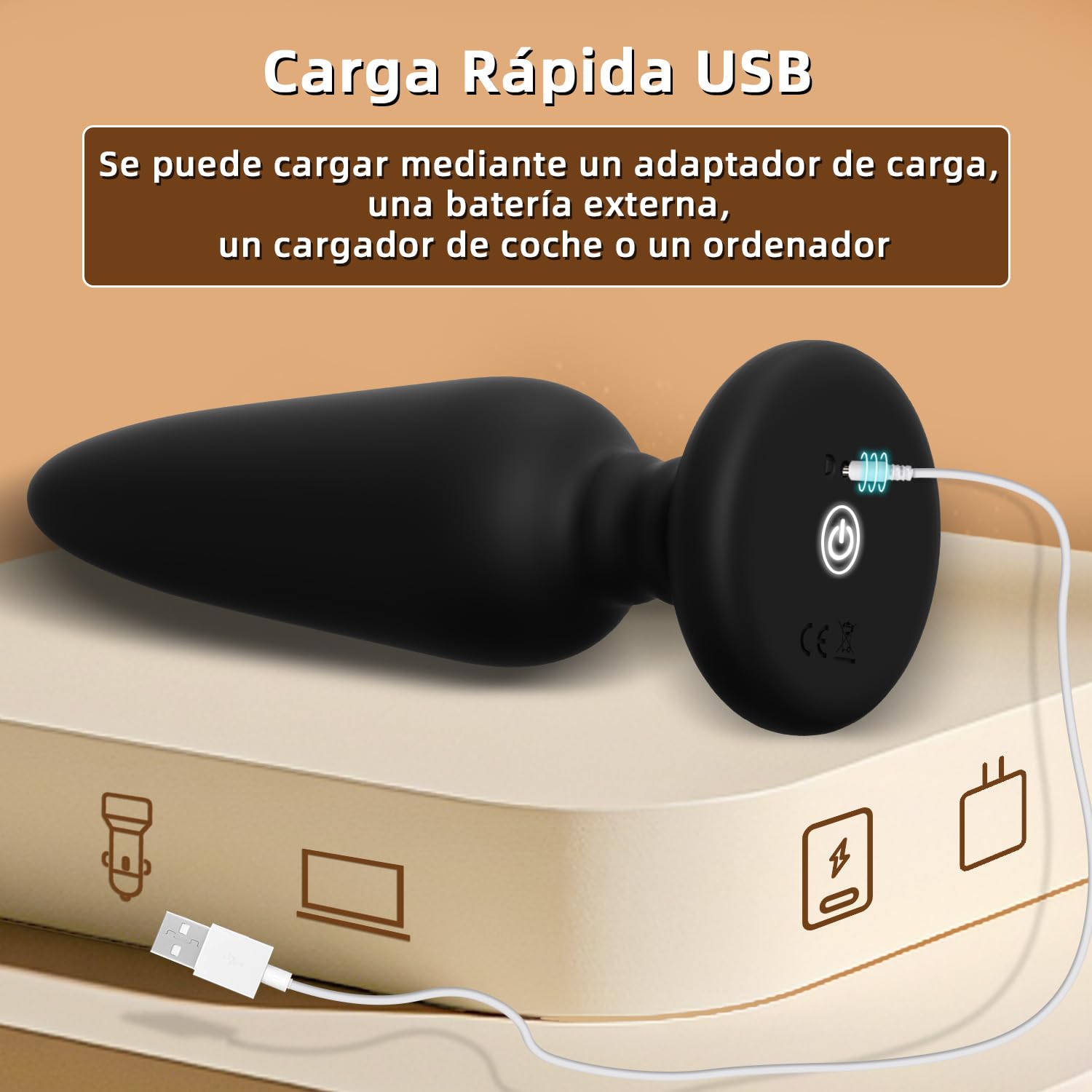 3 Piezas Plug Anal Juguetes Eróticos para Pareja Sexuales Dildo Dilatador Anal Plug Anales,con Vibración con 10 Modos Consoladores.. Para Hombre Juguetes Sexuales Vibrador Anal Mando Distancia