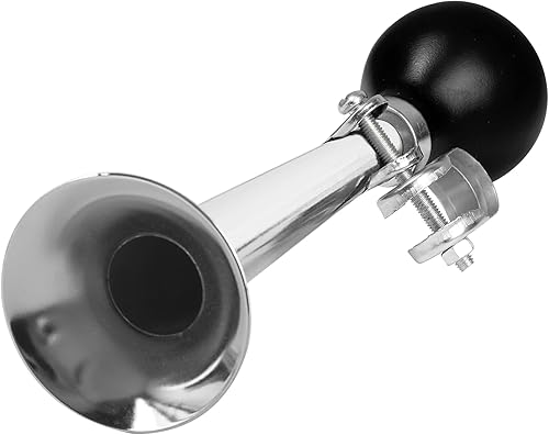 Bocina de bicicleta para niños, bocina de aire para vehículos, bicicletas, carrito de golf, clásico, vintage, aleación de aluminio, cuerno de