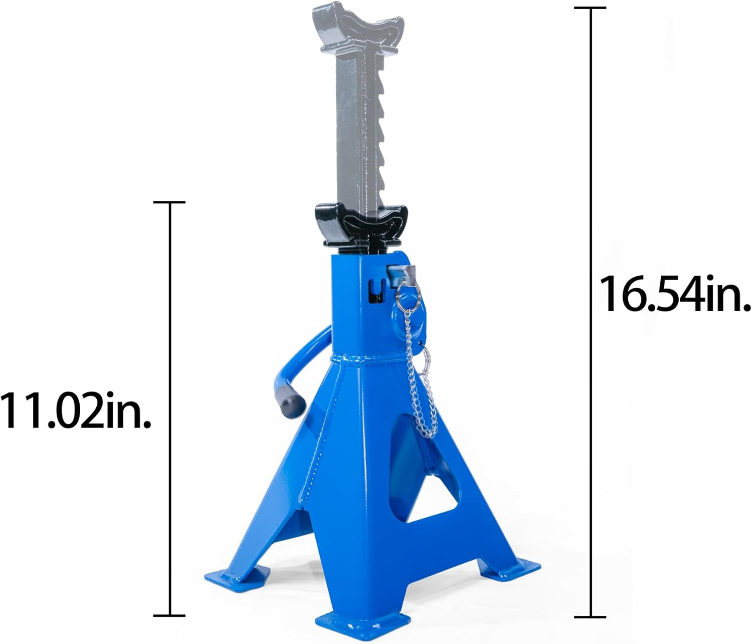 2 Ton (4400 lbs) Floor Jack Low Profile Hydraulic with Folding Lug Wrench 4 Way and 2 Jack Stands, 2 Ton (4400 lbs) Capacity