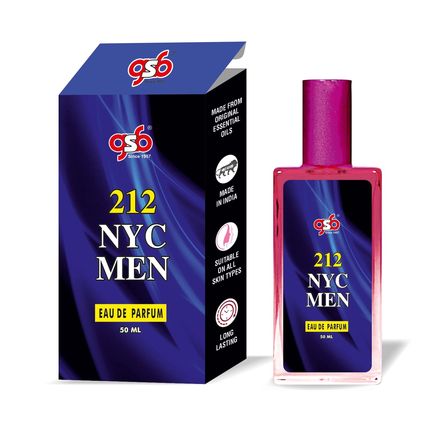 Buy GSB 212 NYC Eau De Parfum Inspired From Craolina Hrrera 212