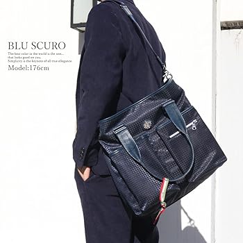 Amazon | [オロビアンコ] トートバッグ 2way ショルダー付き リモンタ