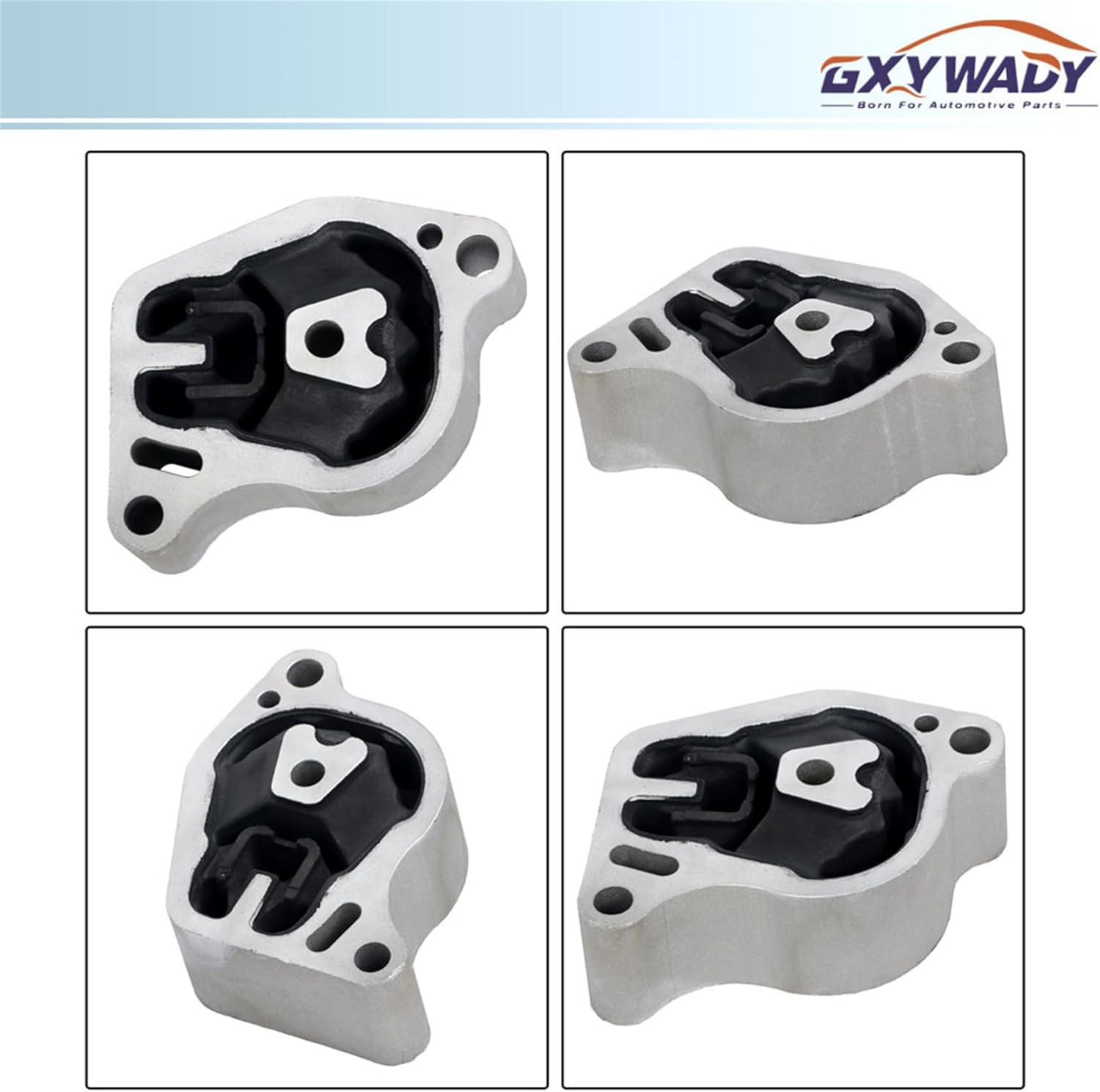 GXYWADY 4 Pcs Engine Mount Replacement for Altima L4 2.5L Auto CVT 2007-2015 Replacement for EM9444 EM9465 EM9446 EM4353