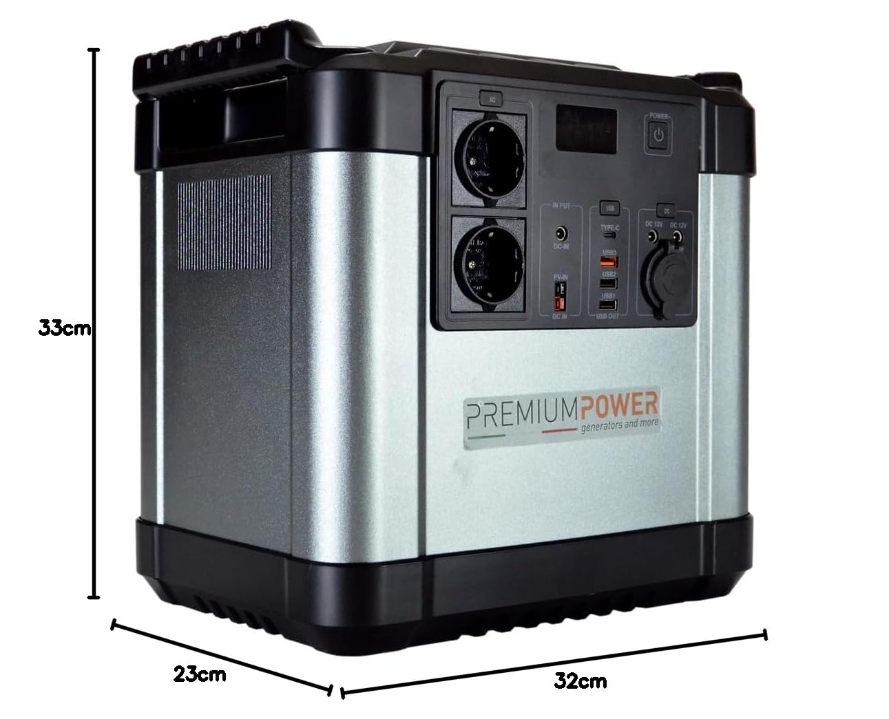Power Station Portatile PB2000-2 kW (2000 Watt) - Generatore a batteria