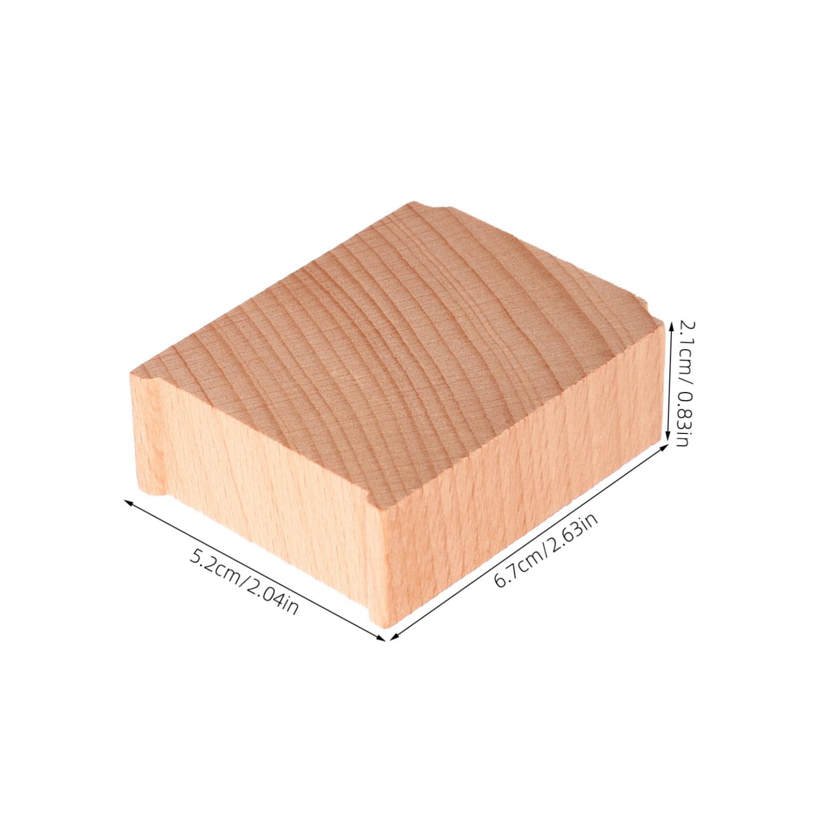 VANZACK 6Pcs Wooden Train Bridge Supports Bridge Risers for Train Tracks for Building Elevated Railways and Enhancing Playtime Fun