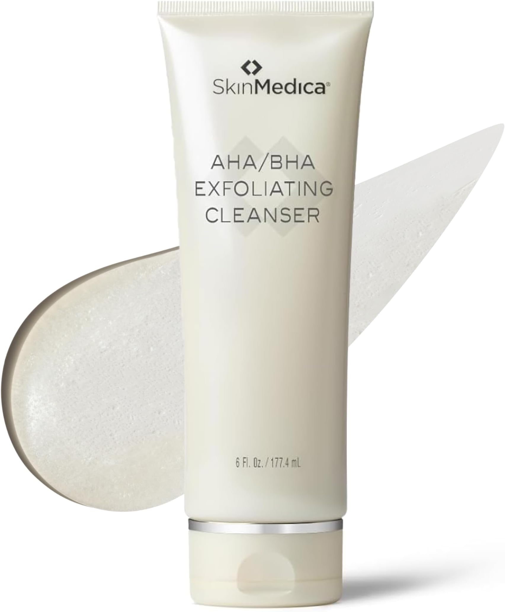 SkinMedica AHA/BHA Exfoliating Cleanser - Gently Scrub Away Dead Skin with Exfoliating Face Wash Cleanser, Improving the Appearance of Skin Tone and Texture, 6 Fl Oz