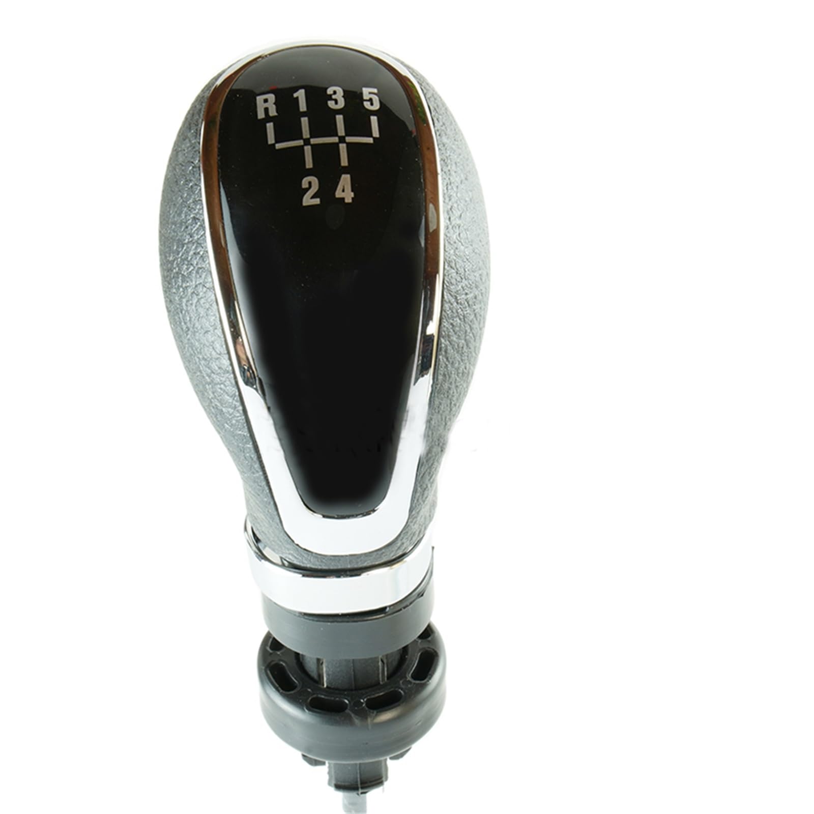 Kaiaygee Black Gear Shift Knob Compatible With Opel Astra Insignia, 2009-2013