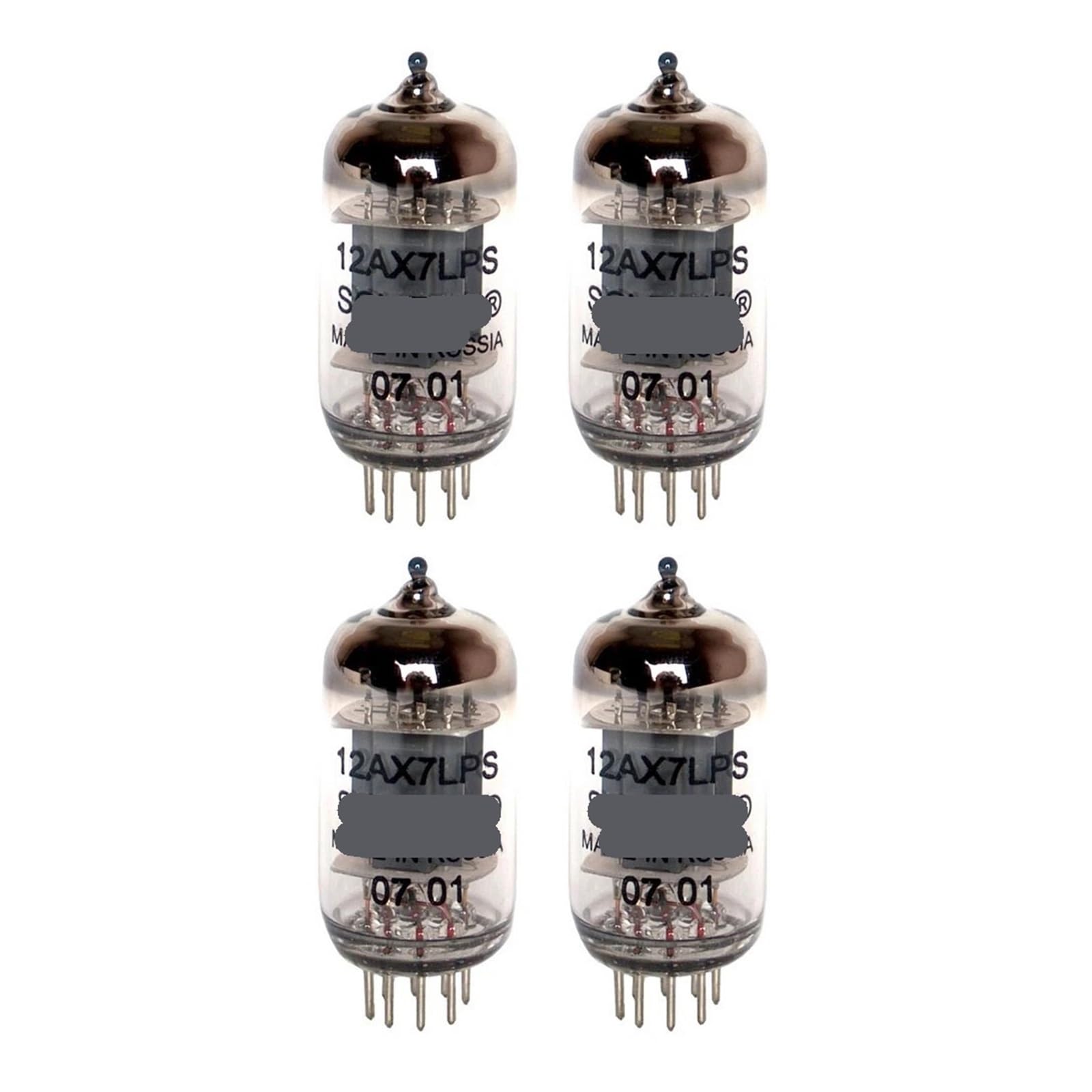 Tubes à vide 12AX7LPS ECC83 12AX7 quadruples lot de 4 lampes ampli hifi