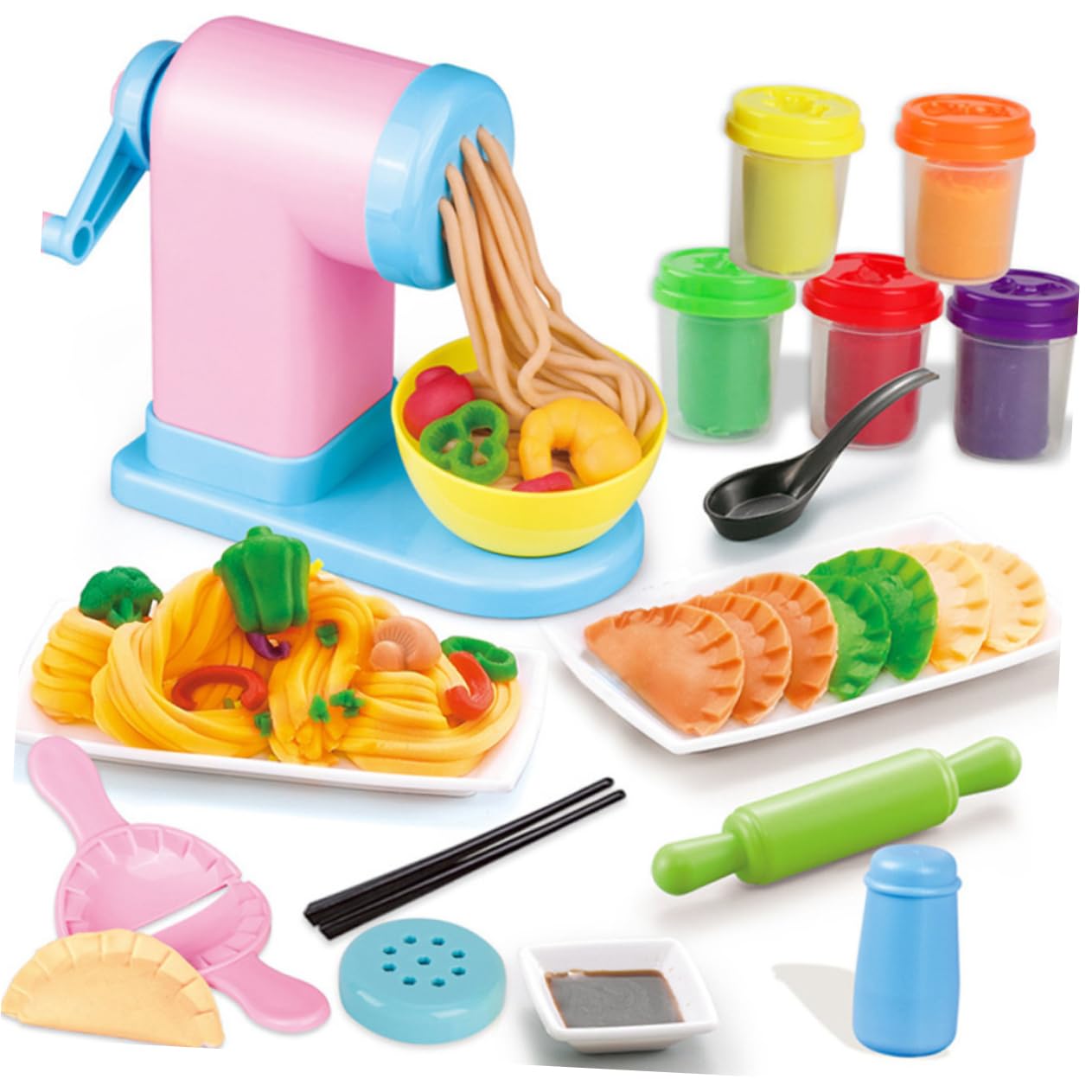 Macchina per Pasta in Plastilina 3d, Set 1 Pezzo in Plastica | Stampi per Pasta Creativa, Elasticità Buona, per Prime Attività e Asili