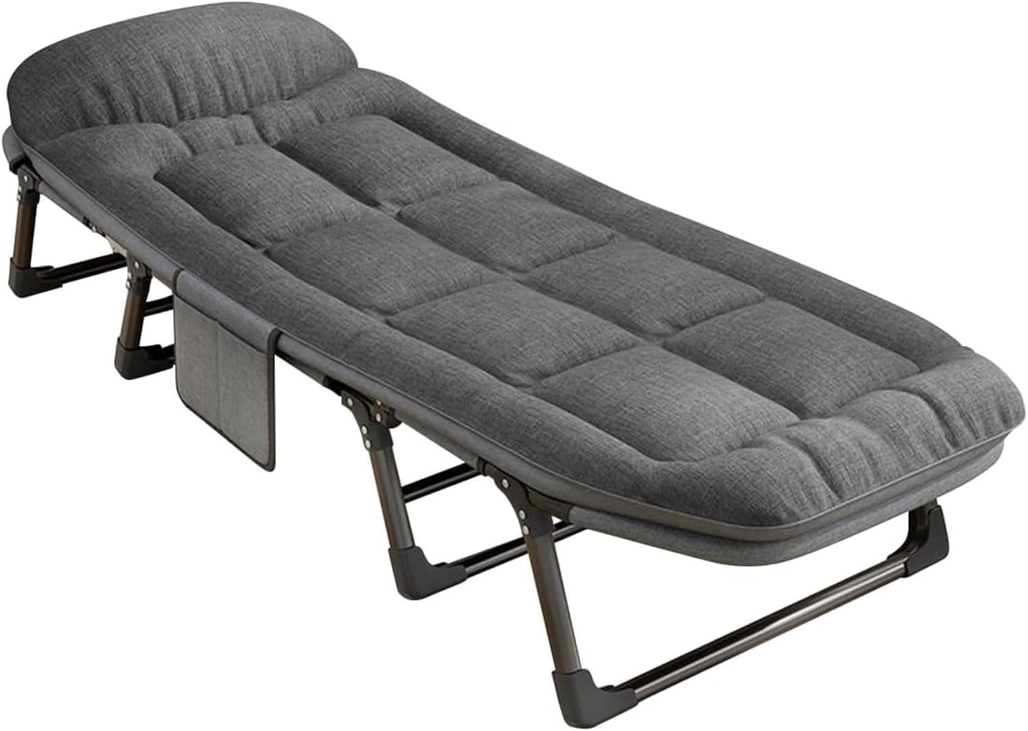 Amazon | 折りたたみベッド 簡易ベッド 折り畳み スチール ベッド