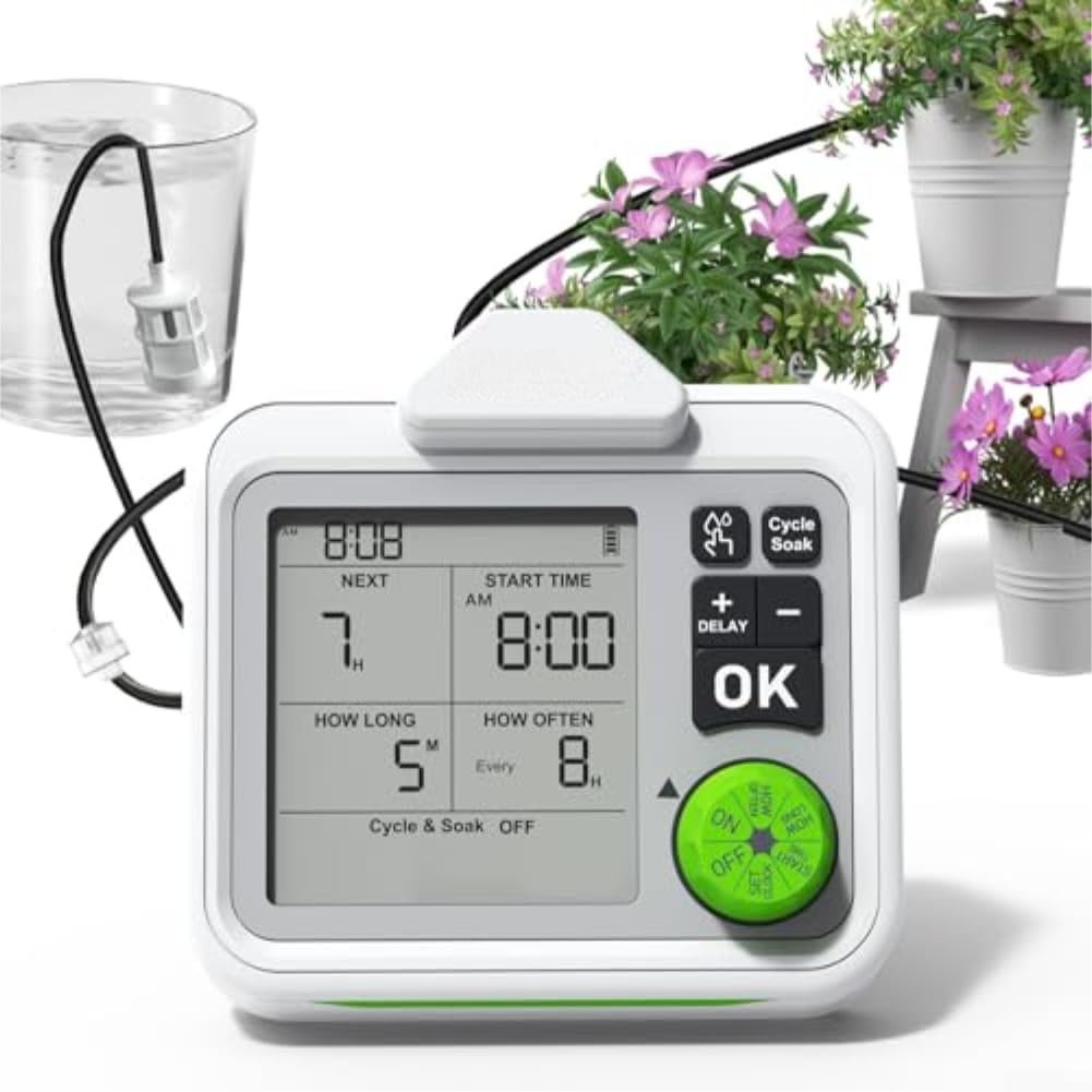 Automatische Tropfbewässerung Kunststoff für weiß Indoor Automatische