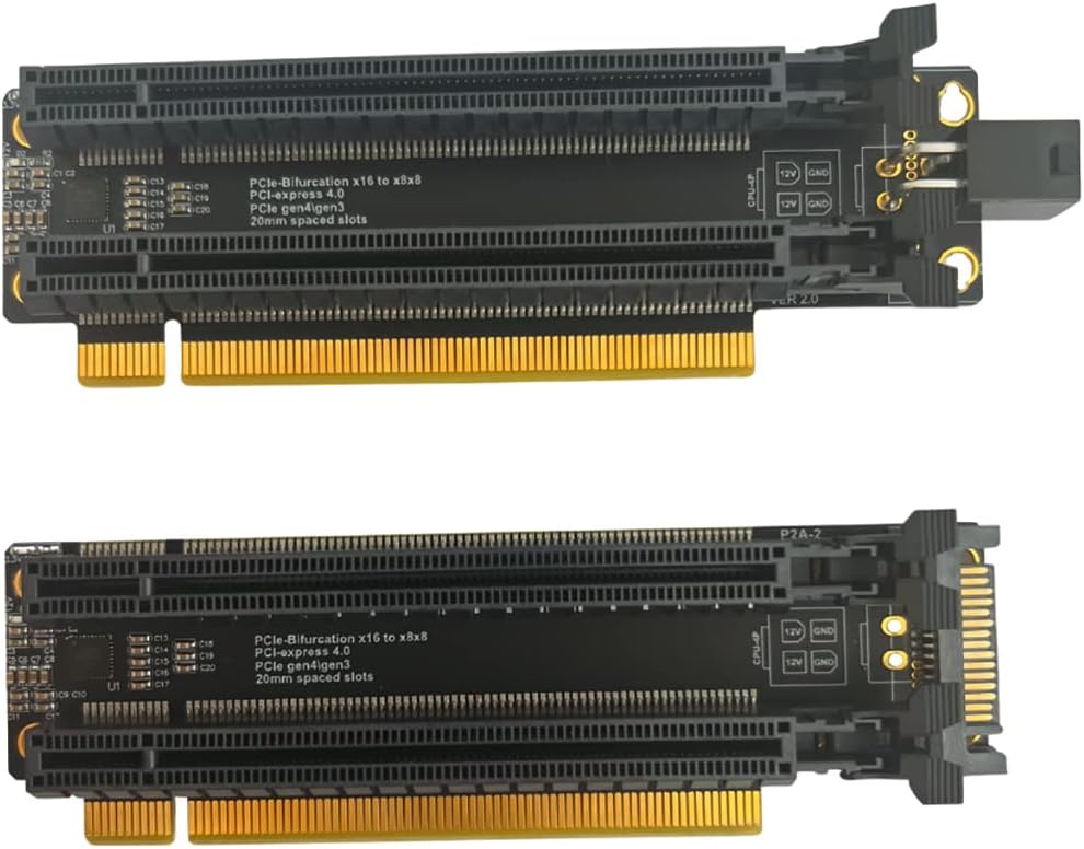 Pcie X8 Slot X16 Gpu Pcie Riser Cable X8 To X16 PCIE Extension