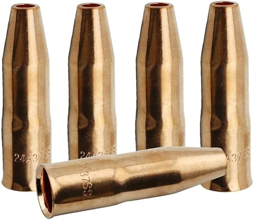 Miniatura 7 de WeldingCity Boquilla de gas 24A-62-SS (tope corto), 58" para pistola de soldadura MIG Tweco Professional #3#4 y Lincoln Magnum 300-450