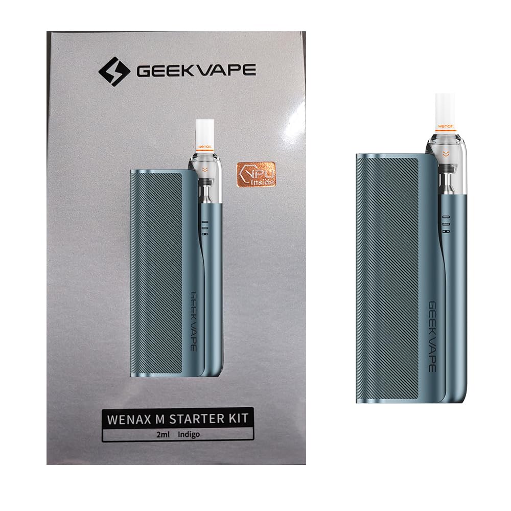 GEEKVAPE WENAX M Starter Pod Kit | Powerbank 2500mAh + 400mAh Batterie  GeekVape Wenax M1 Mini 16W Pod Vaporisateur