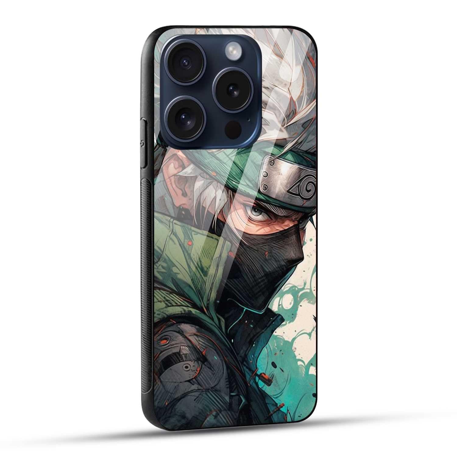 NDCOM for iPhone 15 Pro Back Cover Multicolour Cartoon Anime Printed Glass Case (B0D5S3KLB1) Amazon Price History, Amazon Price Tracker