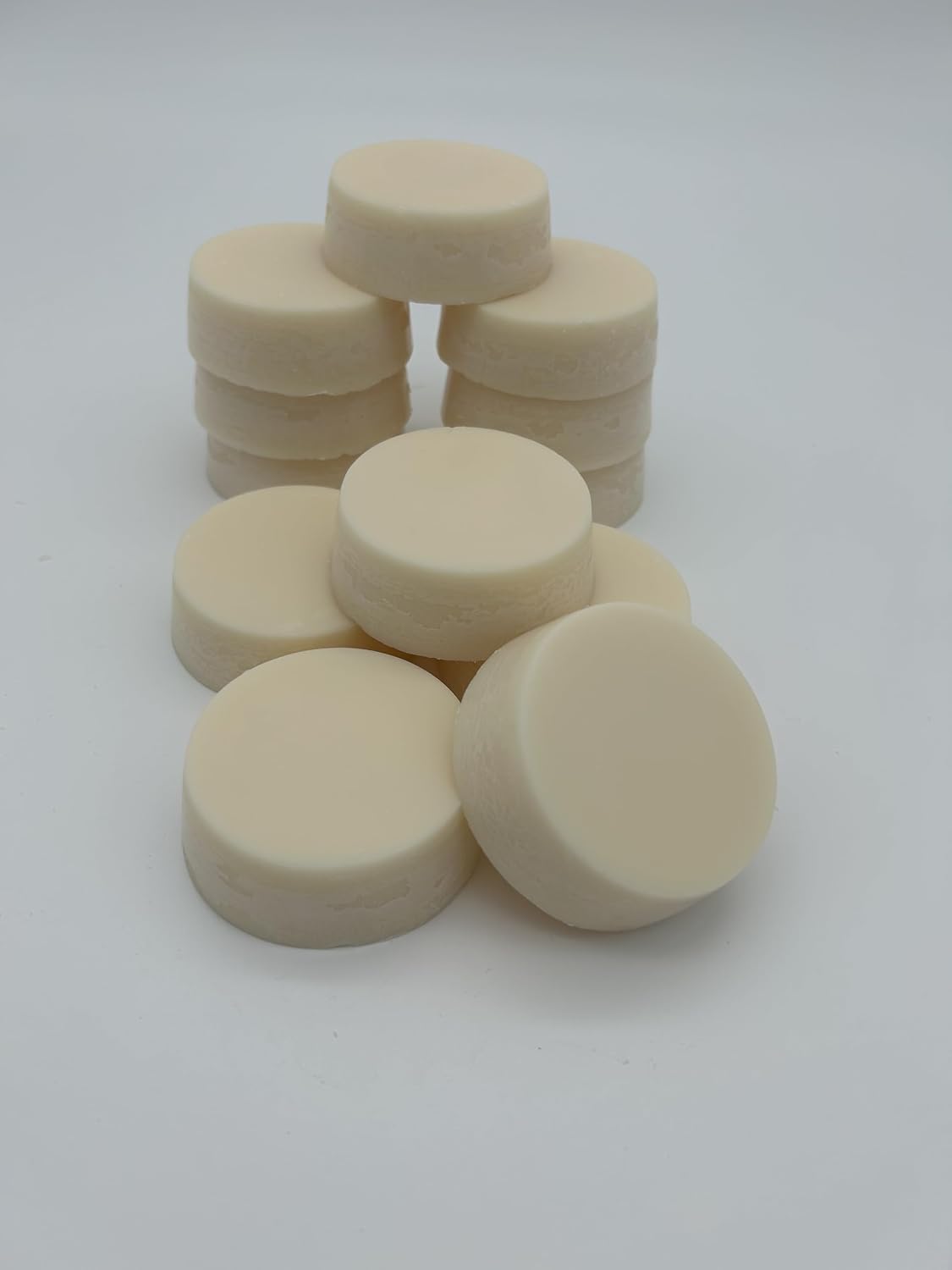 Soy Wax, All-Natural, 12 Convenient-Sized Units for Candle Making, Tea Lights, Wax Tarts. Lip Balms, Body Butter. Burns Clean with no Petro soot from Handy Home Products of Minnesota. (24 Ounces)