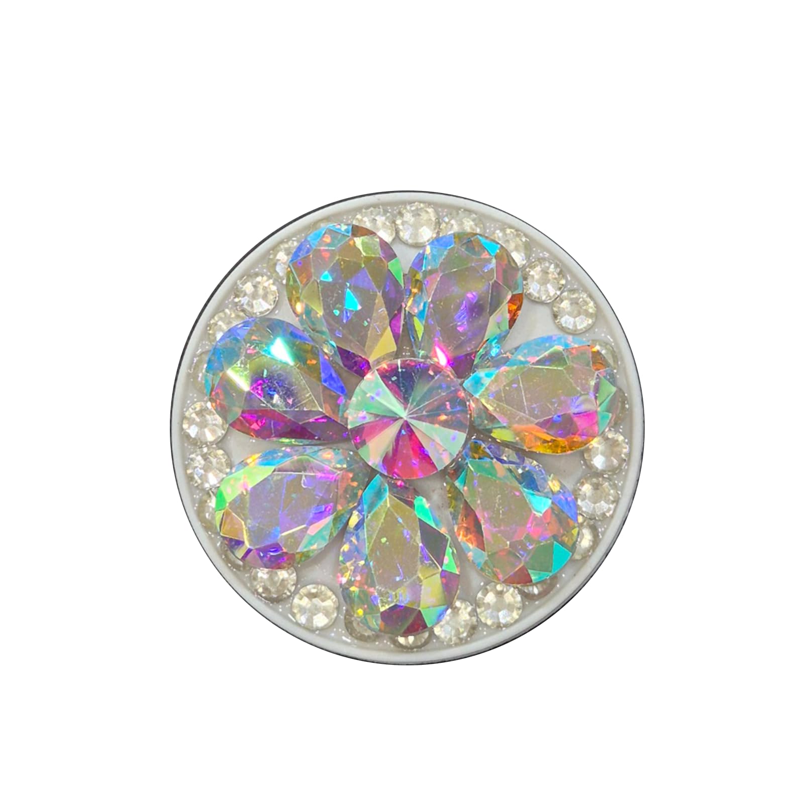 Handmade Jewelry Talk, Twinkle Finger Kickstand, Foldable Multifunctional Cell Phone Grip and Holder, Suitable for Cell Phones and Tablets (Aurora)