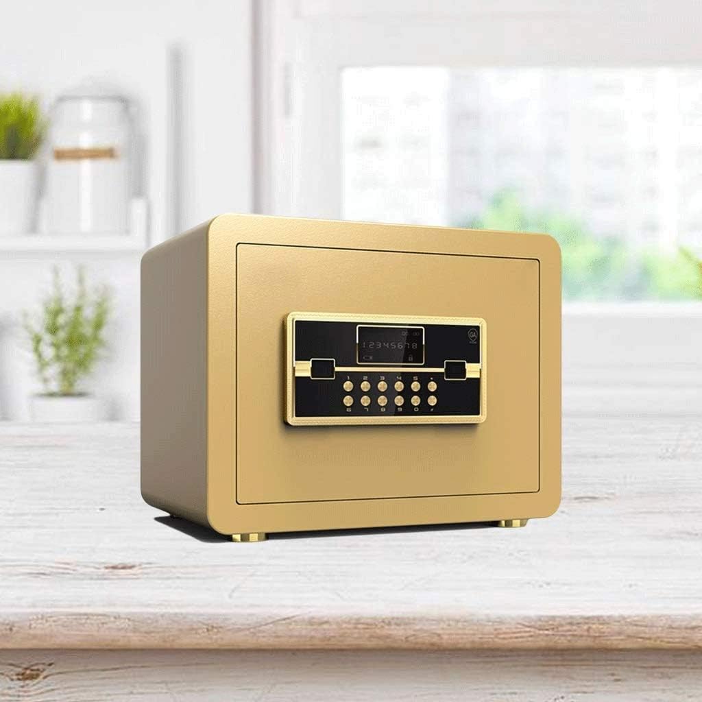 Large Electronic Digital Safe, Jewelry Home Security-Imitation Lock and Safe(Black)