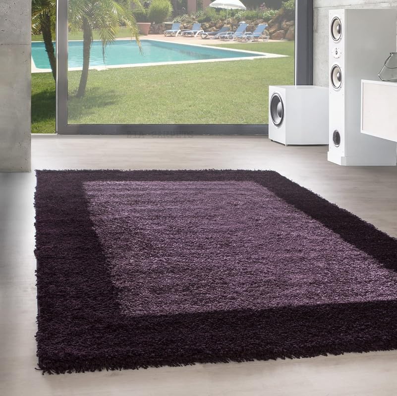 Image of zia carpets Cozy Soft Shaggy Non Slip Carpet for Home Decor Aesthetic Rugs with 2.5 inch Thikness Size 12x15 feet